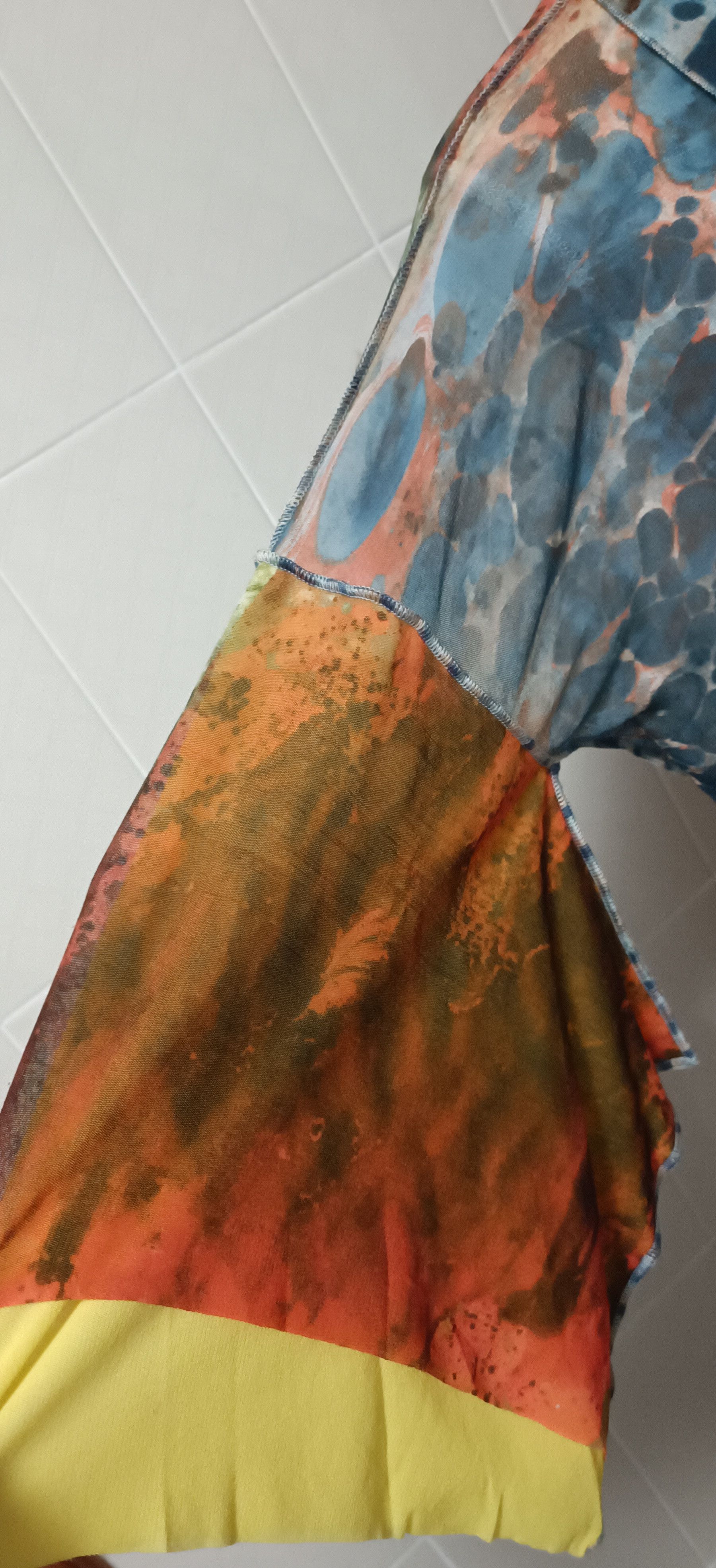 Jean Paul Gaultier SS2000- Bacteria print kimono Size L / US 10 / IT 46 - 6 Thumbnail