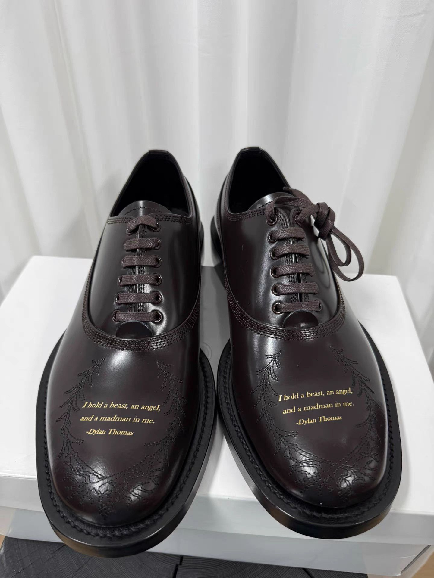 Undercover UNDERCOVER 20SS Poem Derby Shoes K20 Size US 9 / EU 42 - 3 Thumbnail