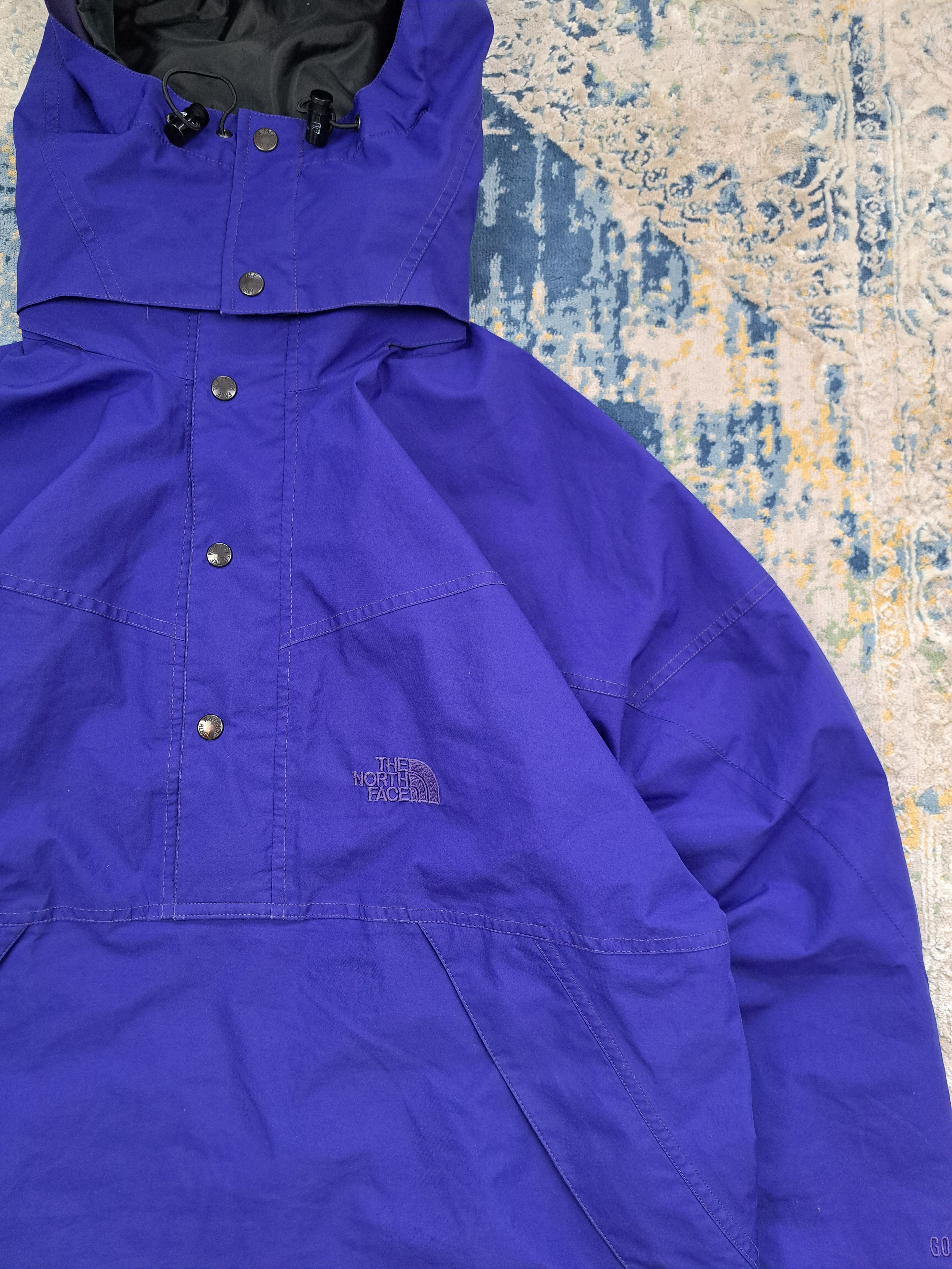 The North Face 💜 VTG 90s TNF Goretex Purple Anorak Gorpcore Outdoor Size US L / EU 52-54 / 3 - 3 Thumbnail