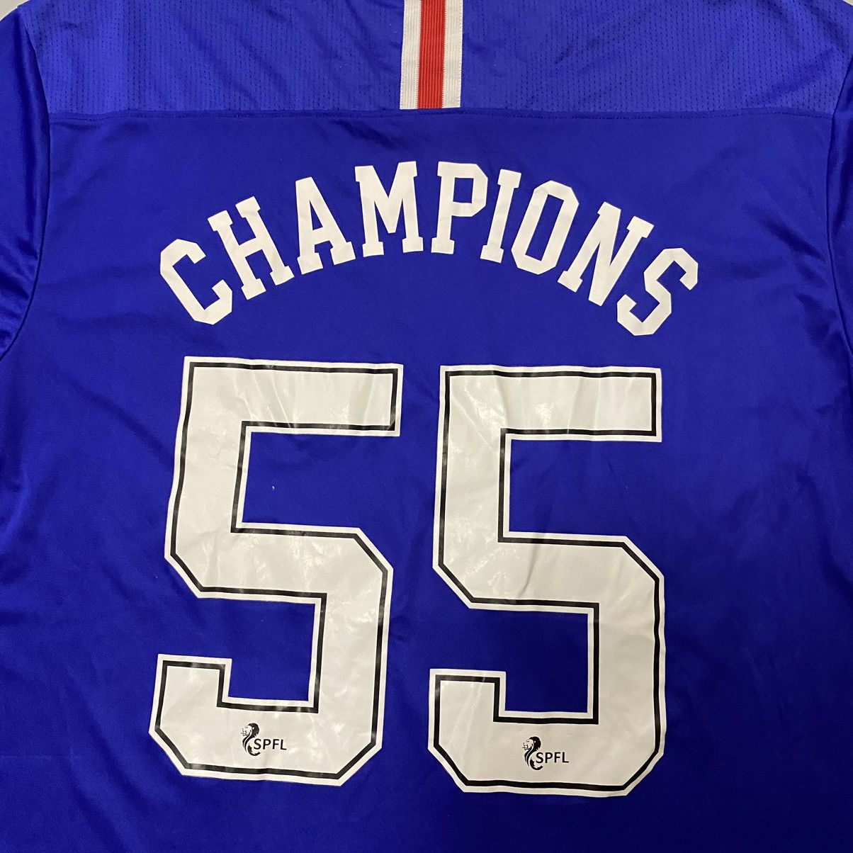 Castore Rangers FC 2021/2022 Champions Jersey Football Shirt Soccer Size US XXL / EU 58 / 5 - 7 Thumbnail