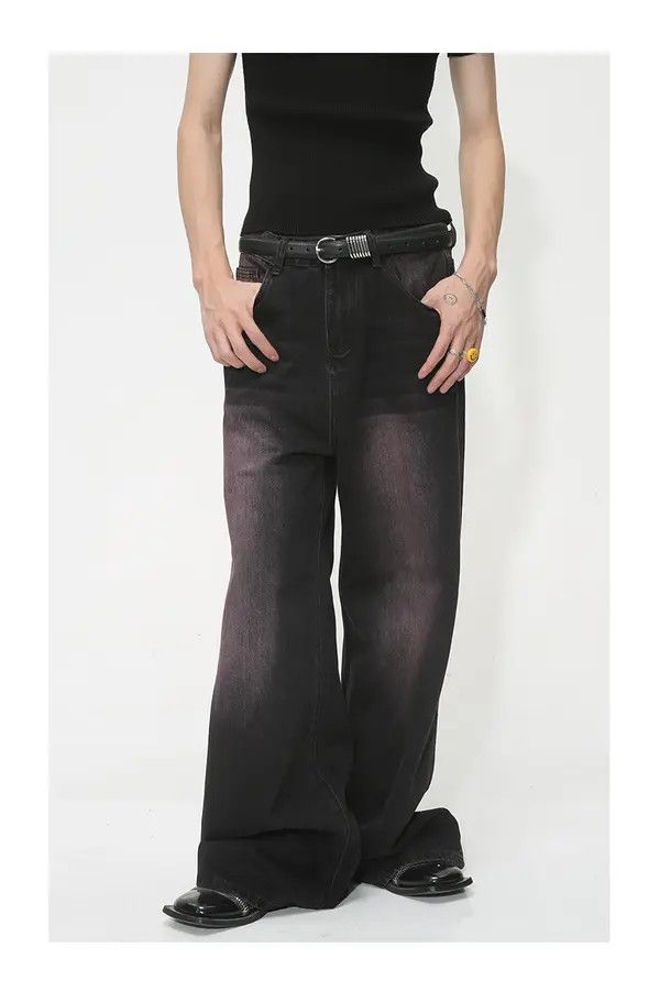 Japanese Brand Japanese loose wide-leg vintage jeans Size US 32 / EU 48 - 2 Thumbnail