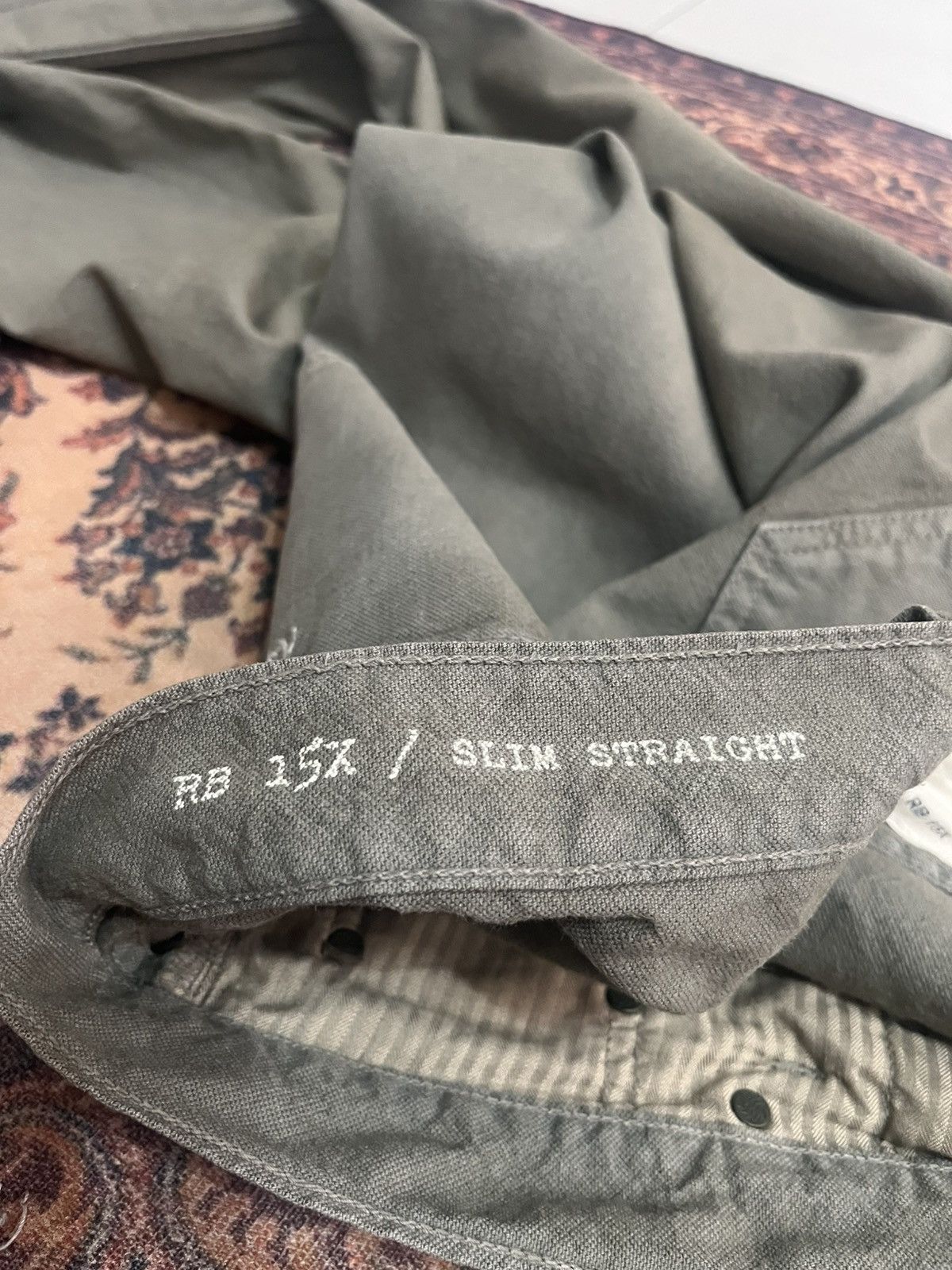 Rag & Bone Rag n bone slim straight vintage pants size 35 x 32 inches Size US 35 - 10 Thumbnail
