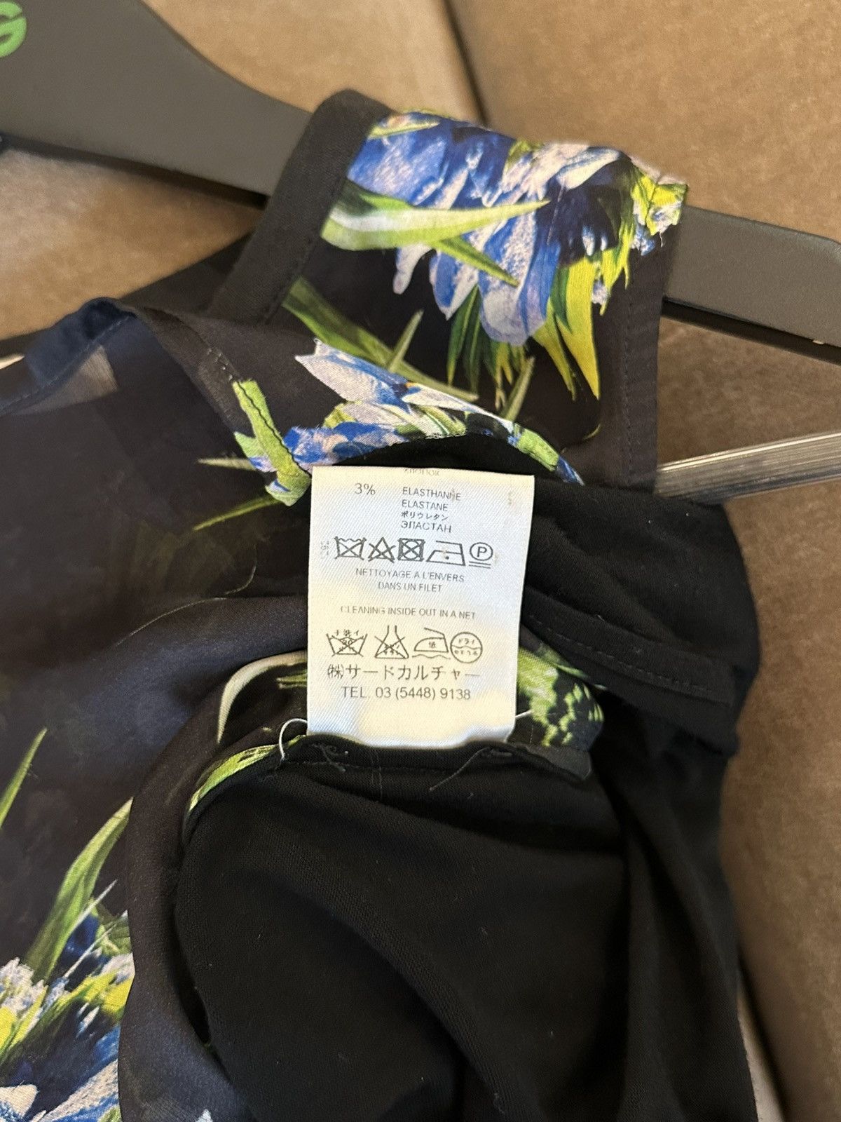 Givenchy GIVENCHY FLORAL MESH TANK TOP Size S / US 4 / IT 40 - 6 Thumbnail