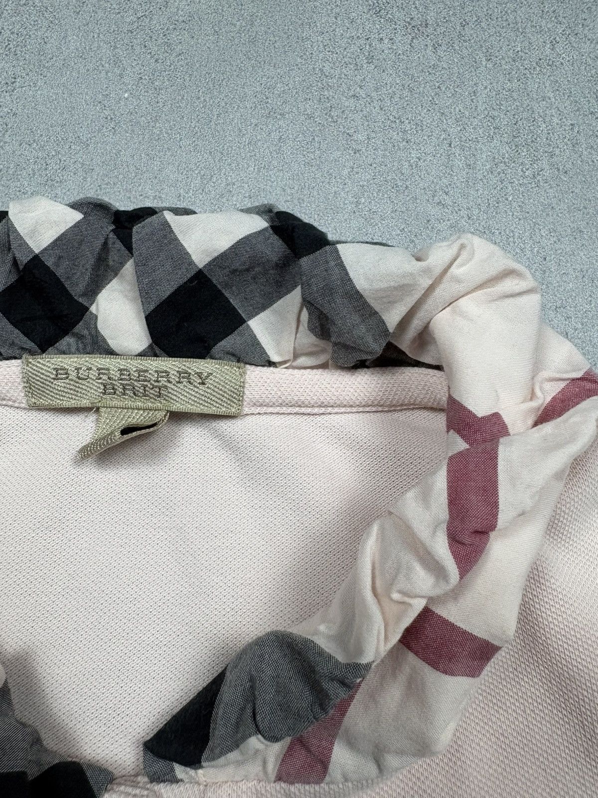 Burberry Burberry Nova Check Collar Pink Polo Shirt Vintage Women’s M Size M / US 6-8 / IT 42-44 - 9 Thumbnail