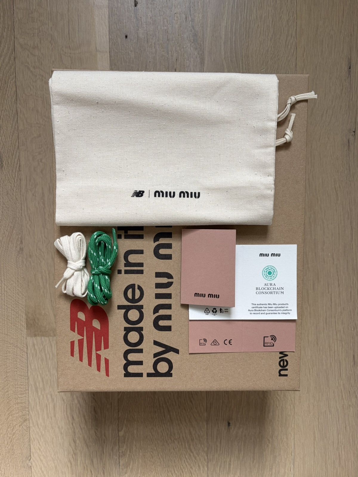 Miu Miu × New Balance New Balance x Miu Miu 530 SL Suede Sneakers Ecru Beige Size US 10 / EU 43 - 10 Thumbnail