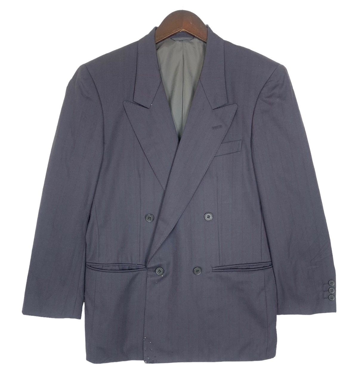 Balenciaga × Designer Balenciaga Paris Designer Luxury Blazer Coat Colour DarkGrey Size US S / EU 44-46 / 1 - 1 Thumbnail