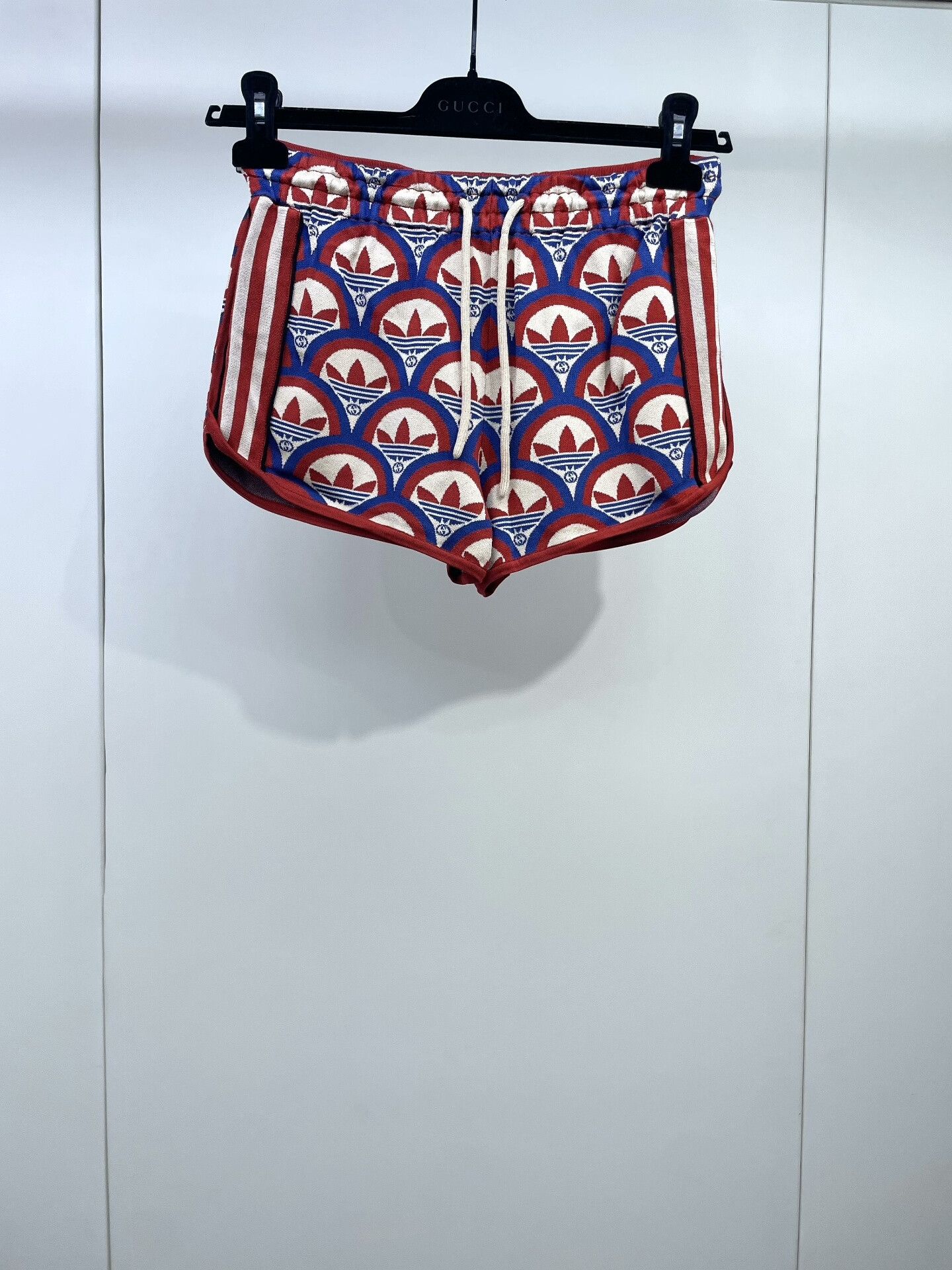 Gucci Gucci x Adidas Drawstring Knit Shorts Size 28" / US 6 / IT 42 - 1 Thumbnail