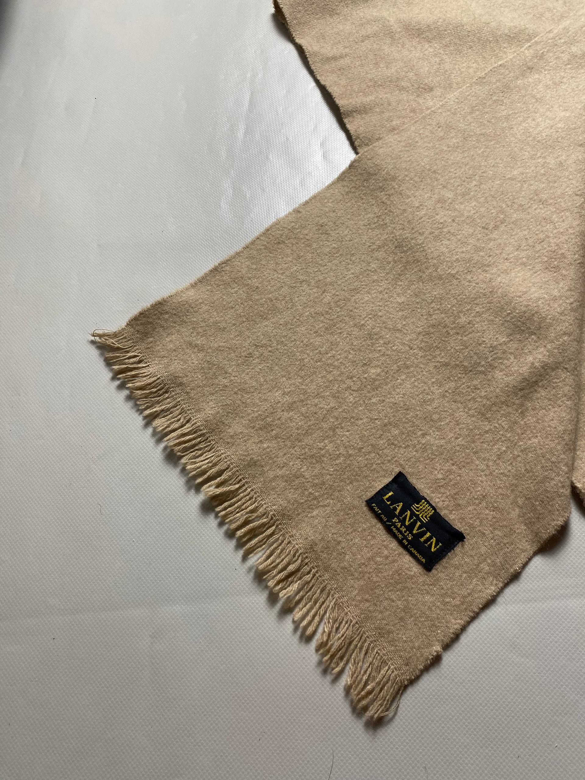 Lanvin Vinatge Rare Lanvin Scarf Size ONE SIZE - 4 Thumbnail