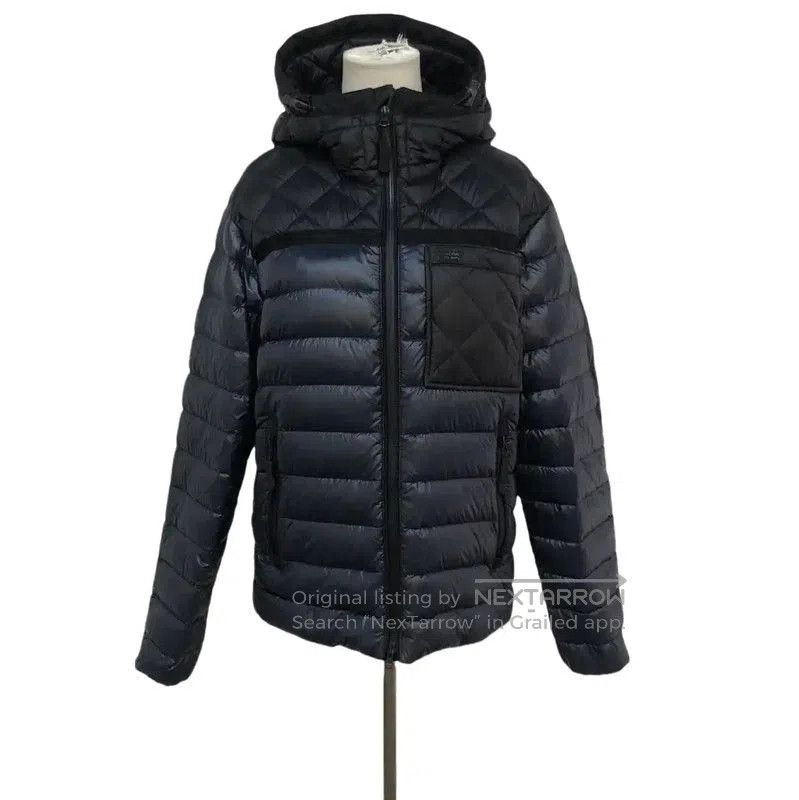 Burberry Burberry Men's Dark Blue Down Jacket. Size US L / EU 52-54 / 3 - 1 Thumbnail