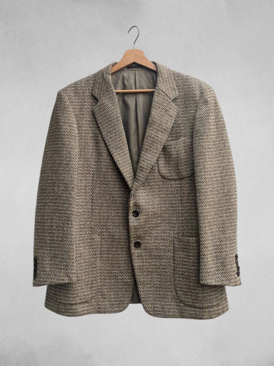 Burberry Vintage Burberrys Knitted Wool Jacket Size US M / EU 48-50 / 2 - 1 Thumbnail