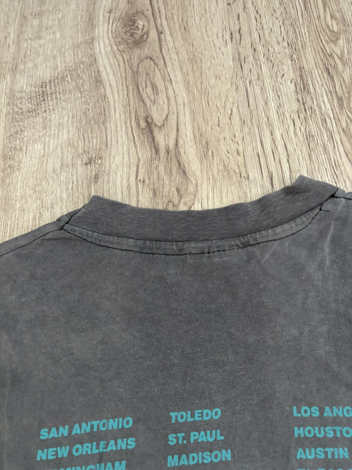 Other Jackson Browne US tour 1986 Vintage Tshirt sunfaded holes Size US XL / EU 56 / 4 - 19 Thumbnail
