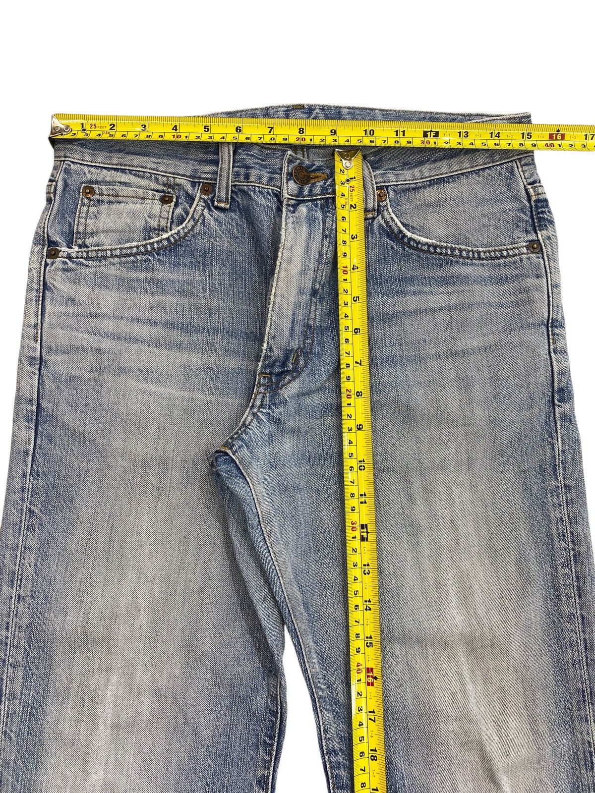 Edwin Edwin 503TM Faded Blue Wash Boot Cut Style Jeans Size US 30 / EU 46 - 7 Thumbnail