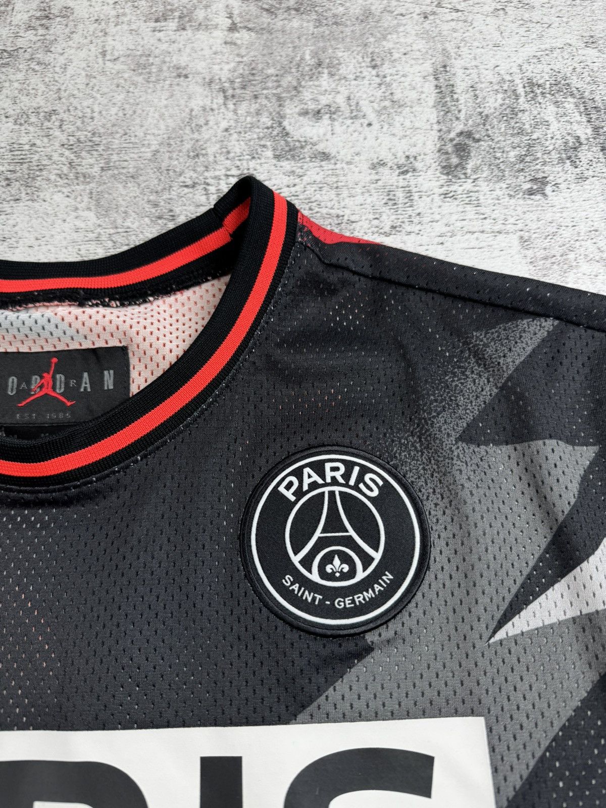 Jordan Brand Paris Saint Germain PSG Jordan Men’s M Size Soccer Football T Shirt Jersey Kit Size US M / EU 48-50 / 2 - 9 Thumbnail