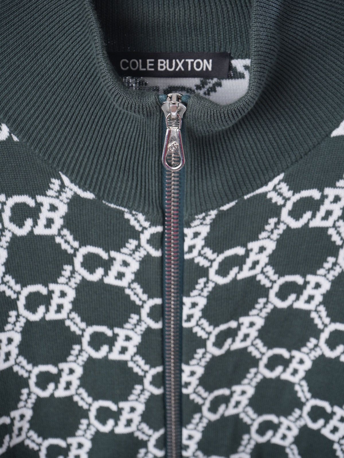 Cole Buxton Cole Buxton Full Zip Boxy Fit Loose Logo Sweatshirt Size US L / EU 52-54 / 3 - 3 Thumbnail