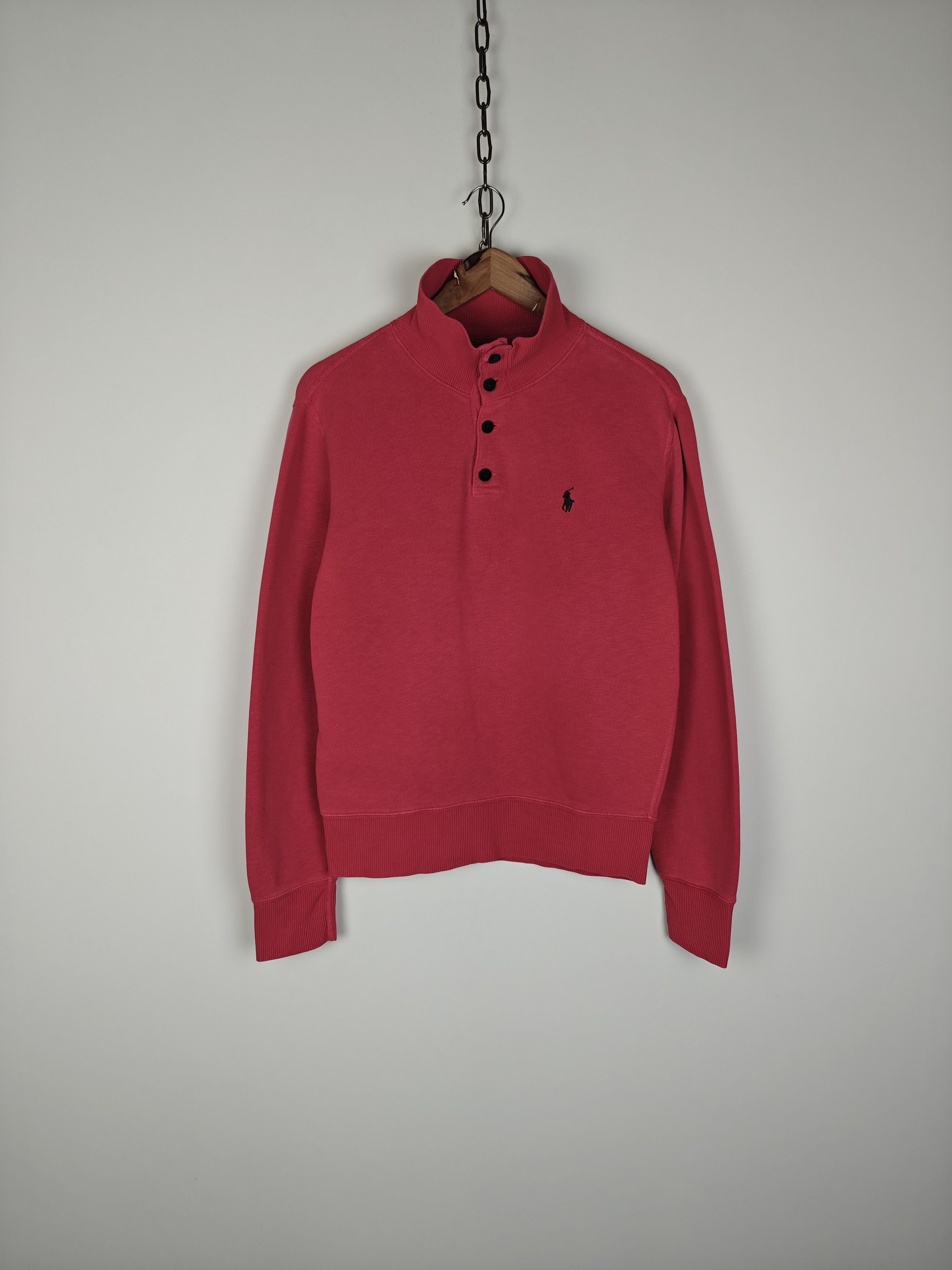 Polo Ralph Lauren Polo Ralph Lauren VTG Sweatshirt Red Pullover size S Size US S / EU 44-46 / 1 - 1 Thumbnail