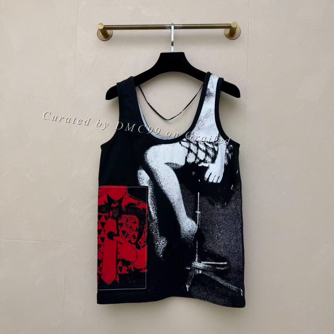 Miu Miu Miumiu Club Logo Denim Slip Dress Size S / US 4 / IT 40 - 1 Thumbnail