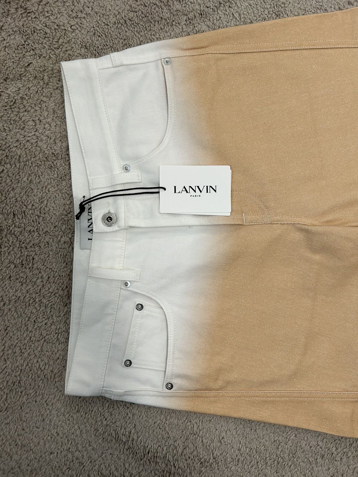 Lanvin Lanvin Gradient-Effect Twisted Jeans Size US 30 / EU 46 - 4 Thumbnail