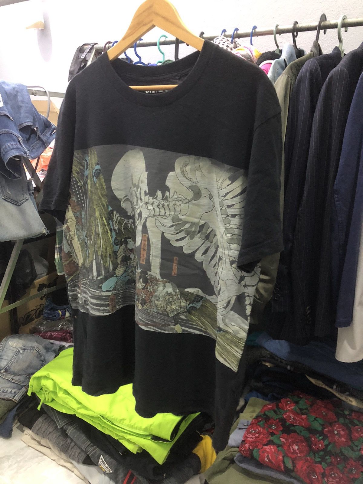 Japanese Brand × Uniqlo Uniqlo x museum of fine arts boston black shirt Size US XL / EU 56 / 4 - 2 Thumbnail