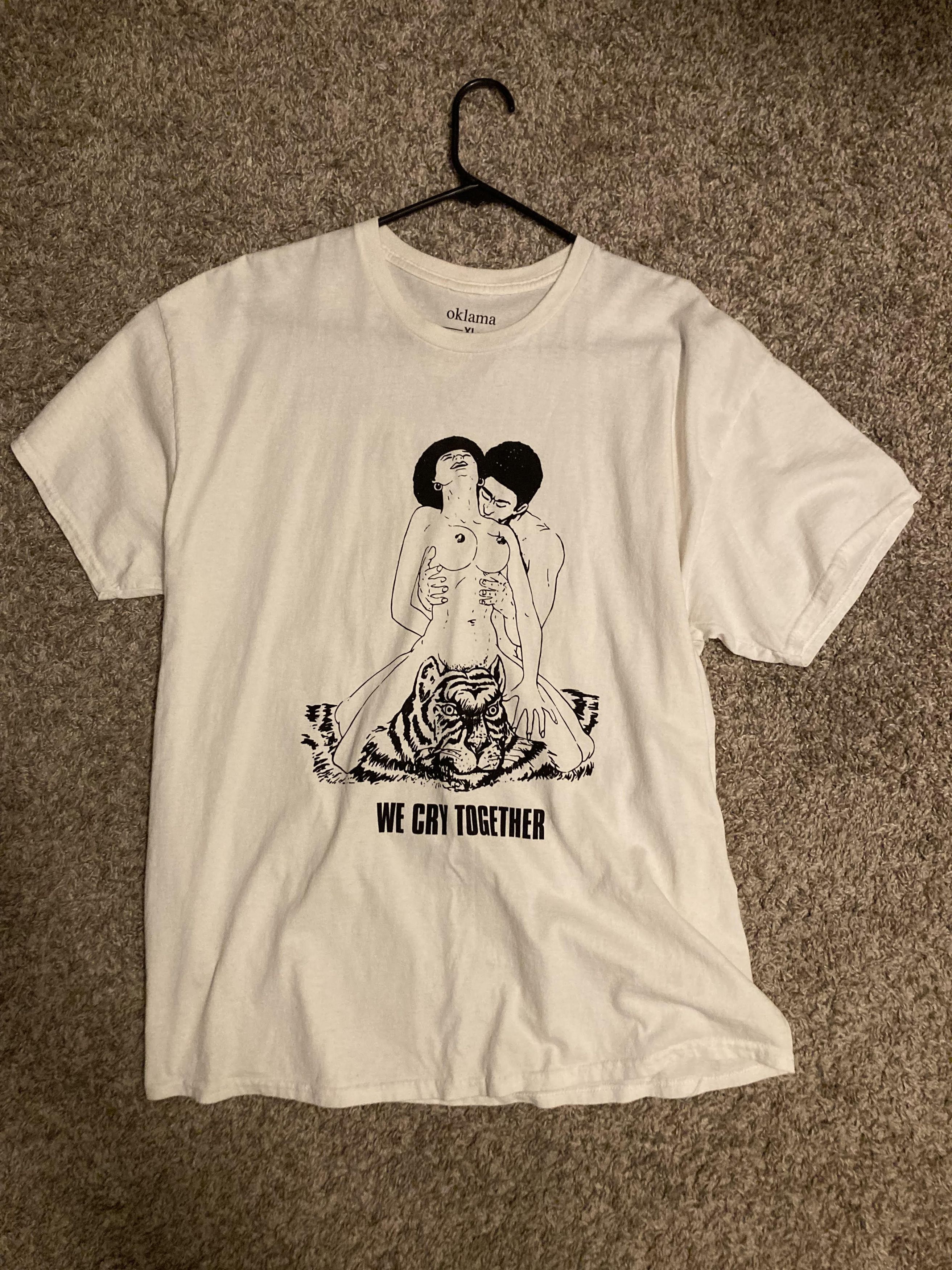 Kendrick Lamar Oklama- We Cry Together Size US XL / EU 56 / 4 - 1 Thumbnail