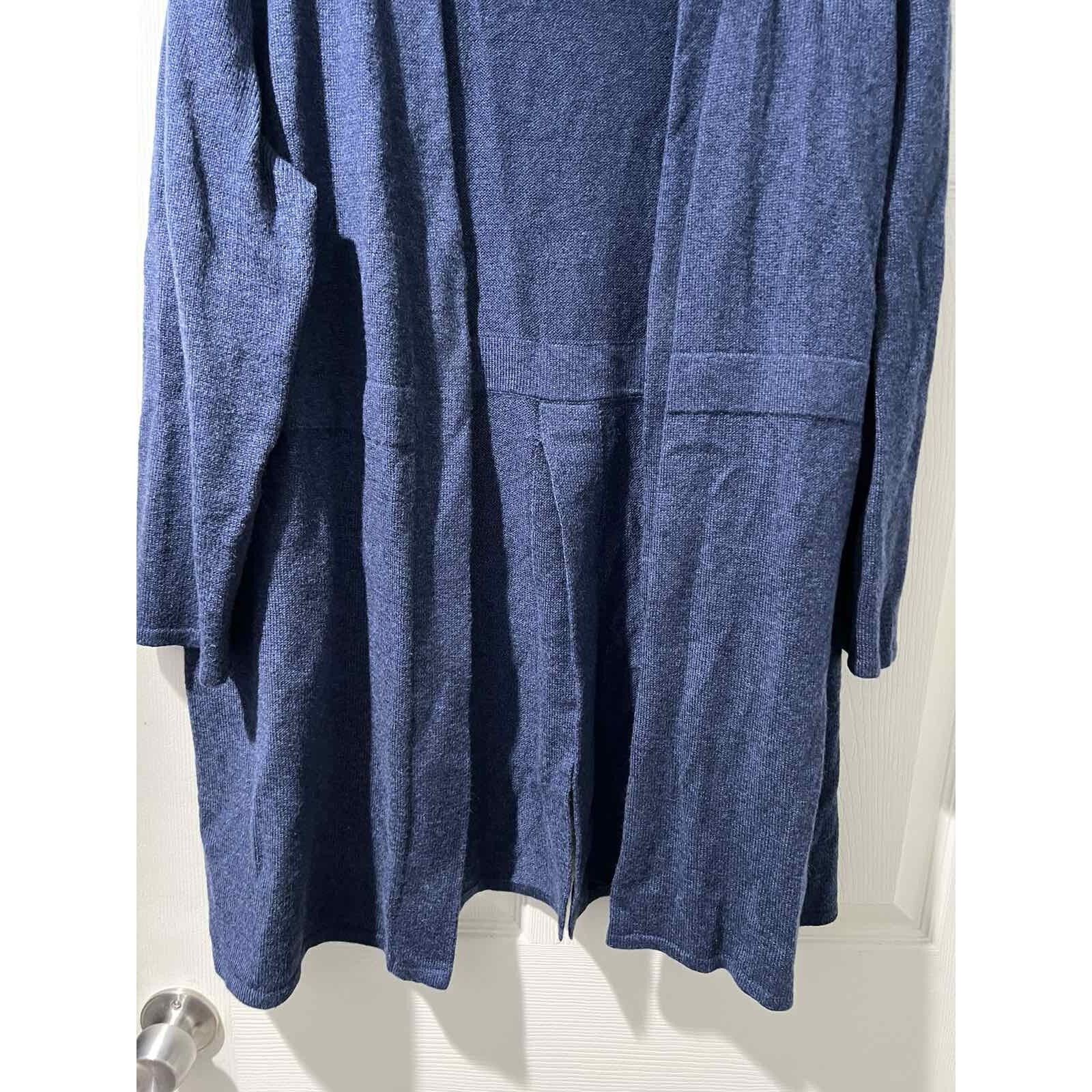 Robert Talbott Talbots Petite Blue Cotton Blend r Pet 2X A001375 Size XXL / US 16-18 / IT 52-54 - 6 Thumbnail