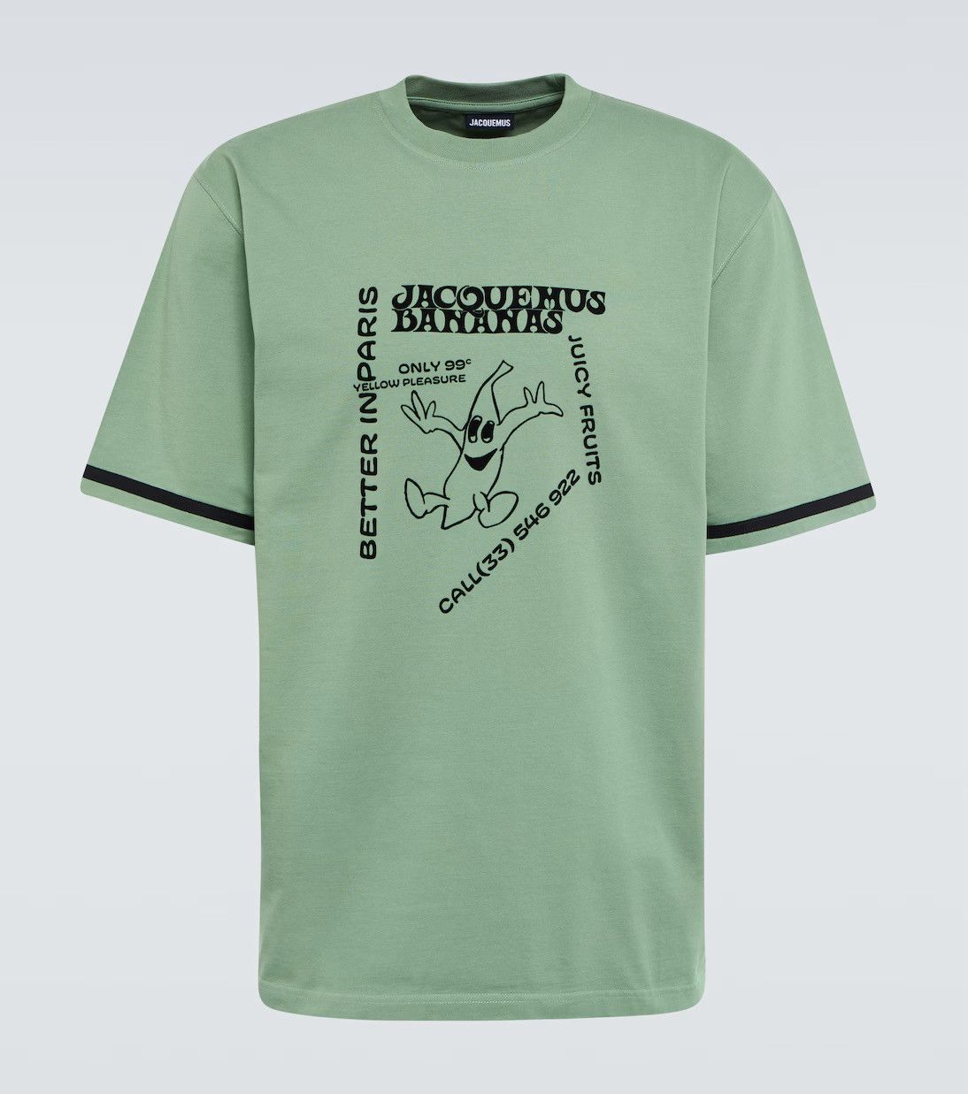 Jacquemus Jacquemus Le T-Shirt - Banana Graphic - XXL Size US XXL / EU 58 / 5 - 1 Thumbnail