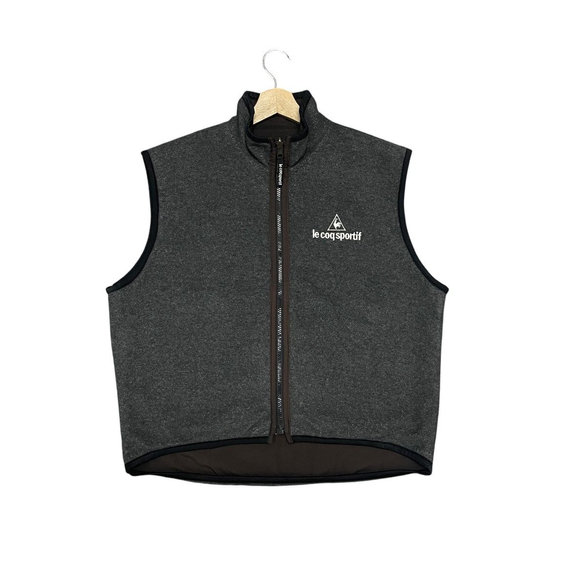 Le Coq Sportif Vintage 90s Le Coq Sportif Golf Reversible Fleece Vest Size US S / EU 44-46 / 1 - 8 Thumbnail