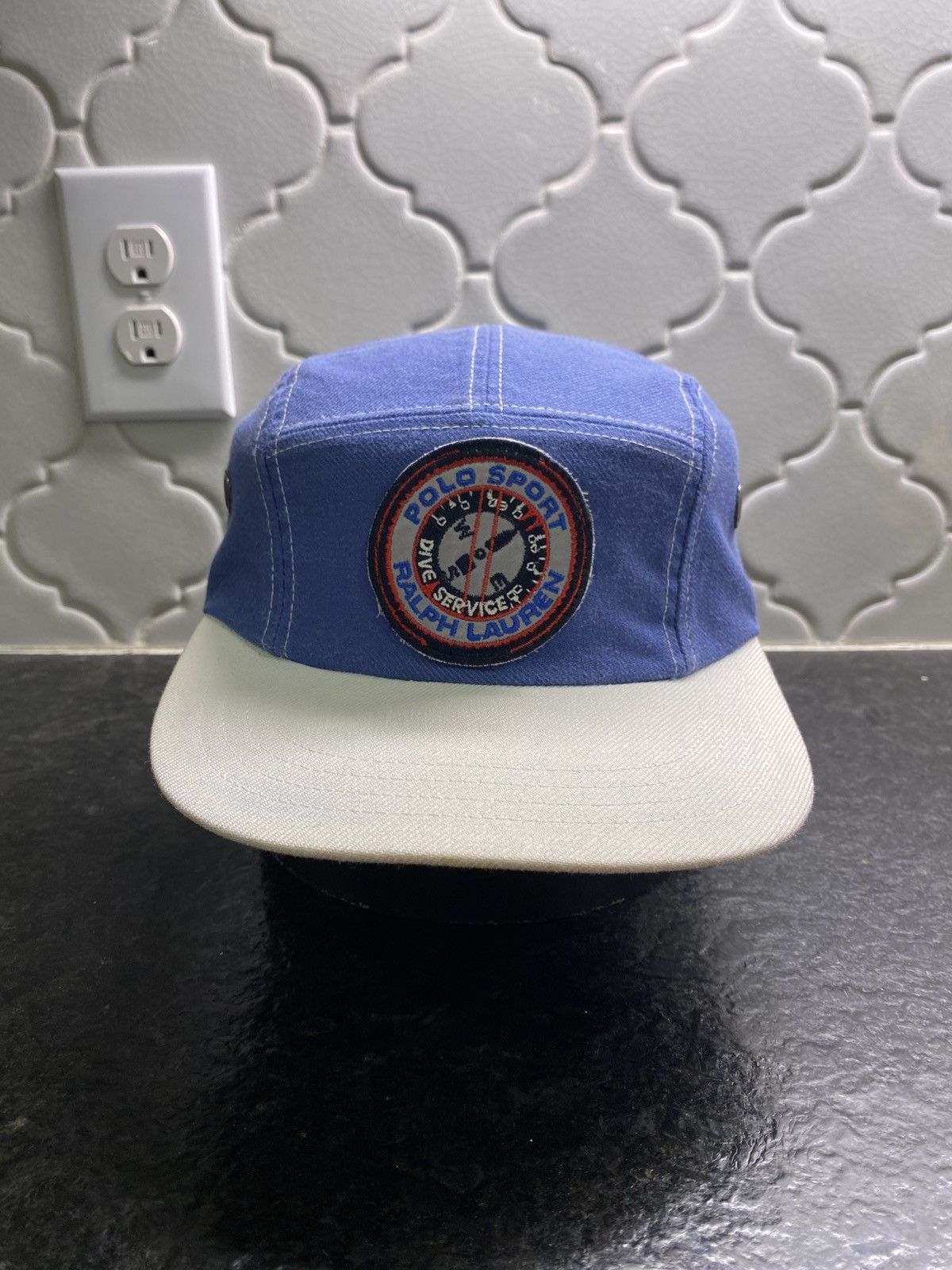 Polo Ralph Lauren Vintage 90s Polo sport dive service strap hat Size ONE SIZE - 1 Thumbnail