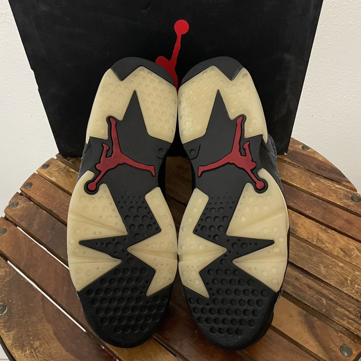Jordan Brand × Nike Nike Air Jordan 6 Retro Washed Denim Mens US Size 11.5 Size US 11.5 / EU 44-45 - 9 Thumbnail