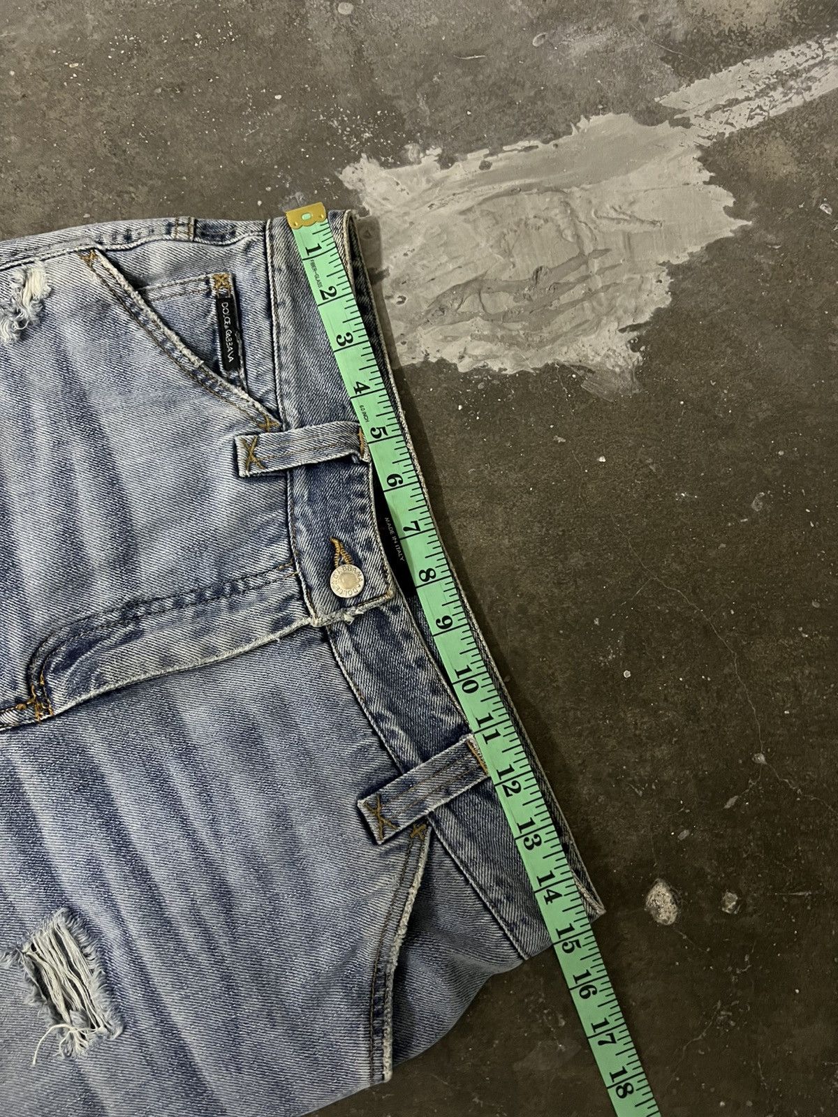 Dolce & Gabbana 💥Dolce & Gabbana Vintage Distress Y2K Jean Size 29" - 3 Thumbnail