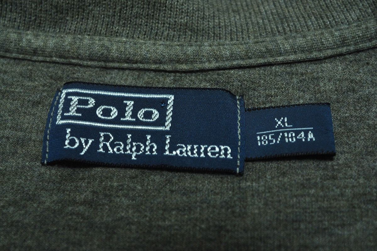 Polo Ralph Lauren × Ralph Lauren × Vintage Vintage Ralph Lauren Knit Half Zip Pullover Sweater Size US XL / EU 56 / 4 - 12 Thumbnail