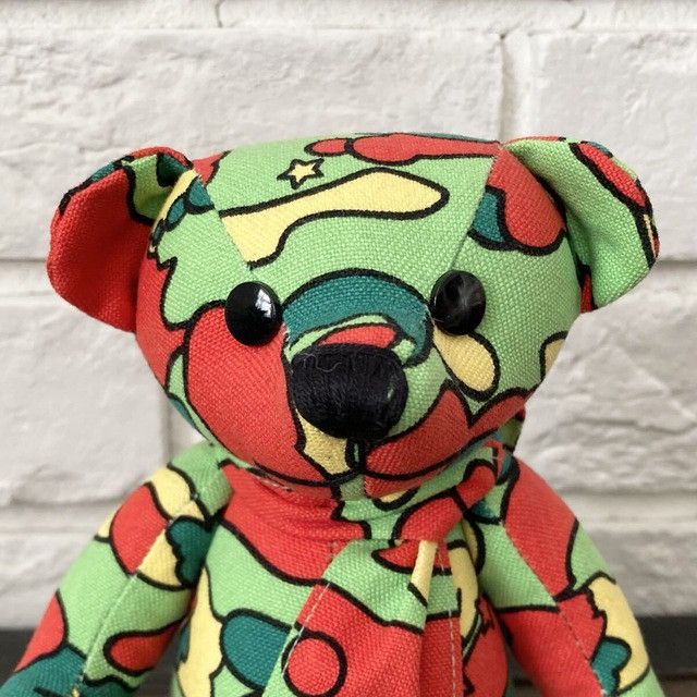 Bape BAPE PSYCHE CAMO Teddy Bear Plush Doll a bathing ape NIGO Size ONE SIZE - 3 Thumbnail
