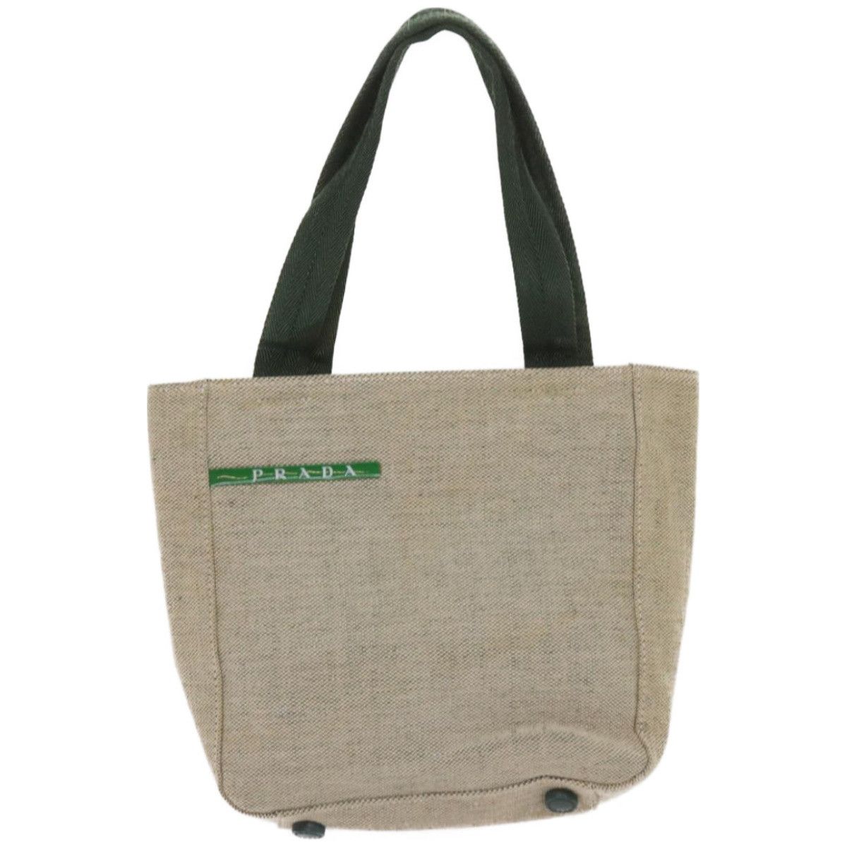 Prada Sports Beige Canvas Handbag (Pre-Owned) Size ONE SIZE - 1 Thumbnail