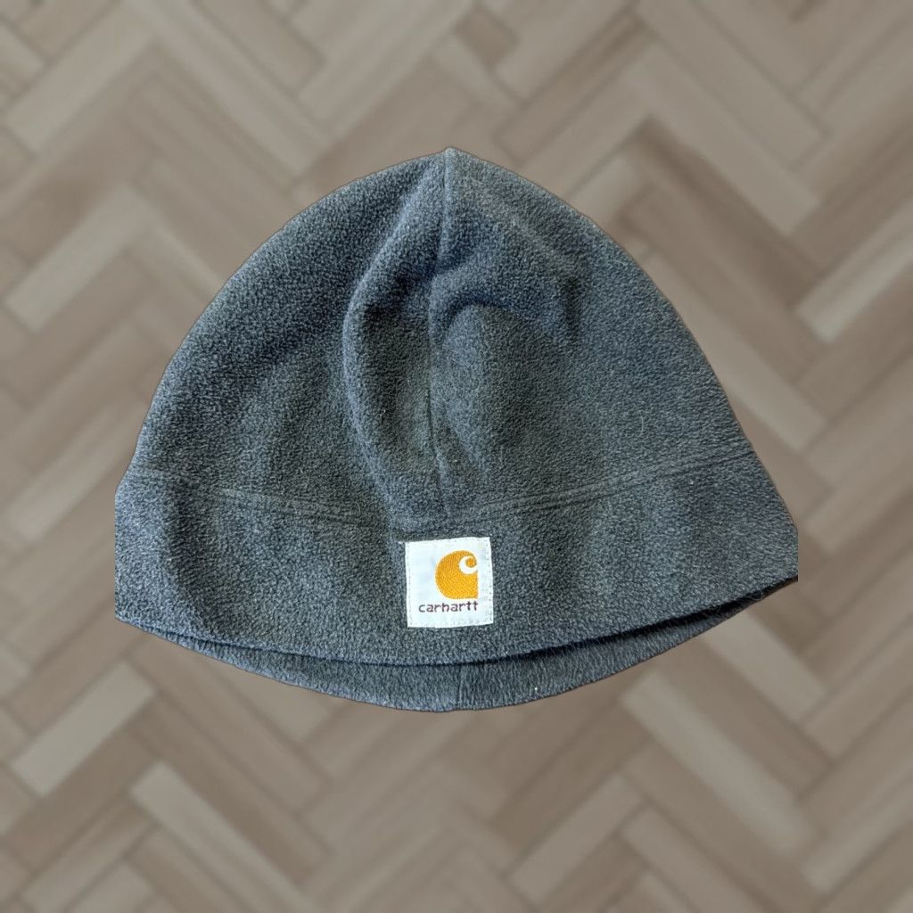 Carhartt Carhartt Hat Beanie CHH Men's Fleece Polyester Knit One Size Gray Winter Outdoor Stretch FIT Size US M / EU 48-50 / 2 - 1 Thumbnail