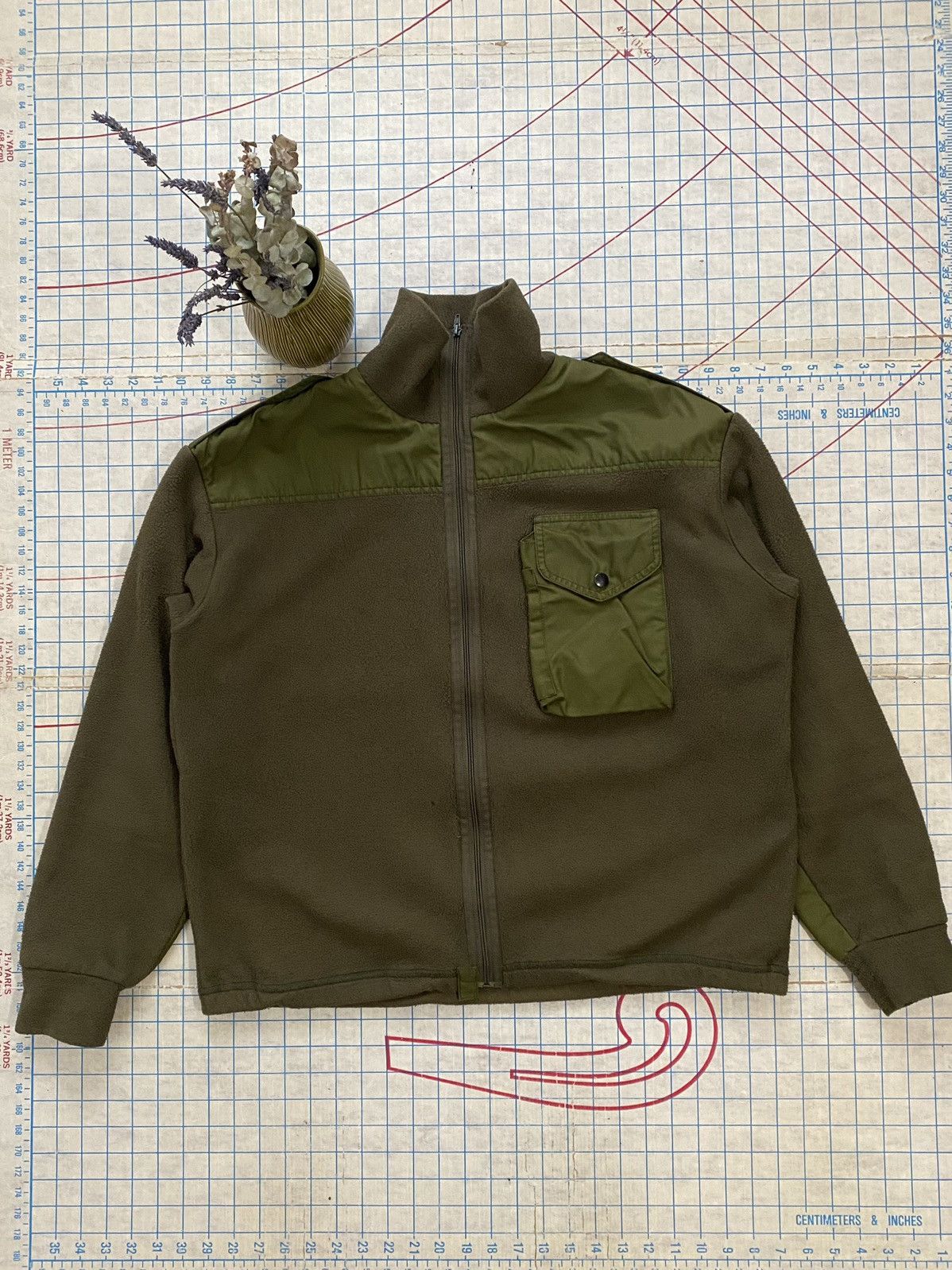 Hype × Military × Streetwear Vintage Military Fleece Light