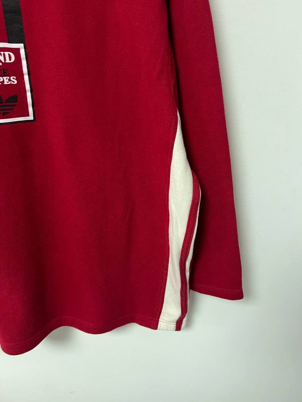 Adidas Vintage 90s Adidas The Brand with the Stripes Sweatshirt M Size US M / EU 48-50 / 2 - 8 Thumbnail