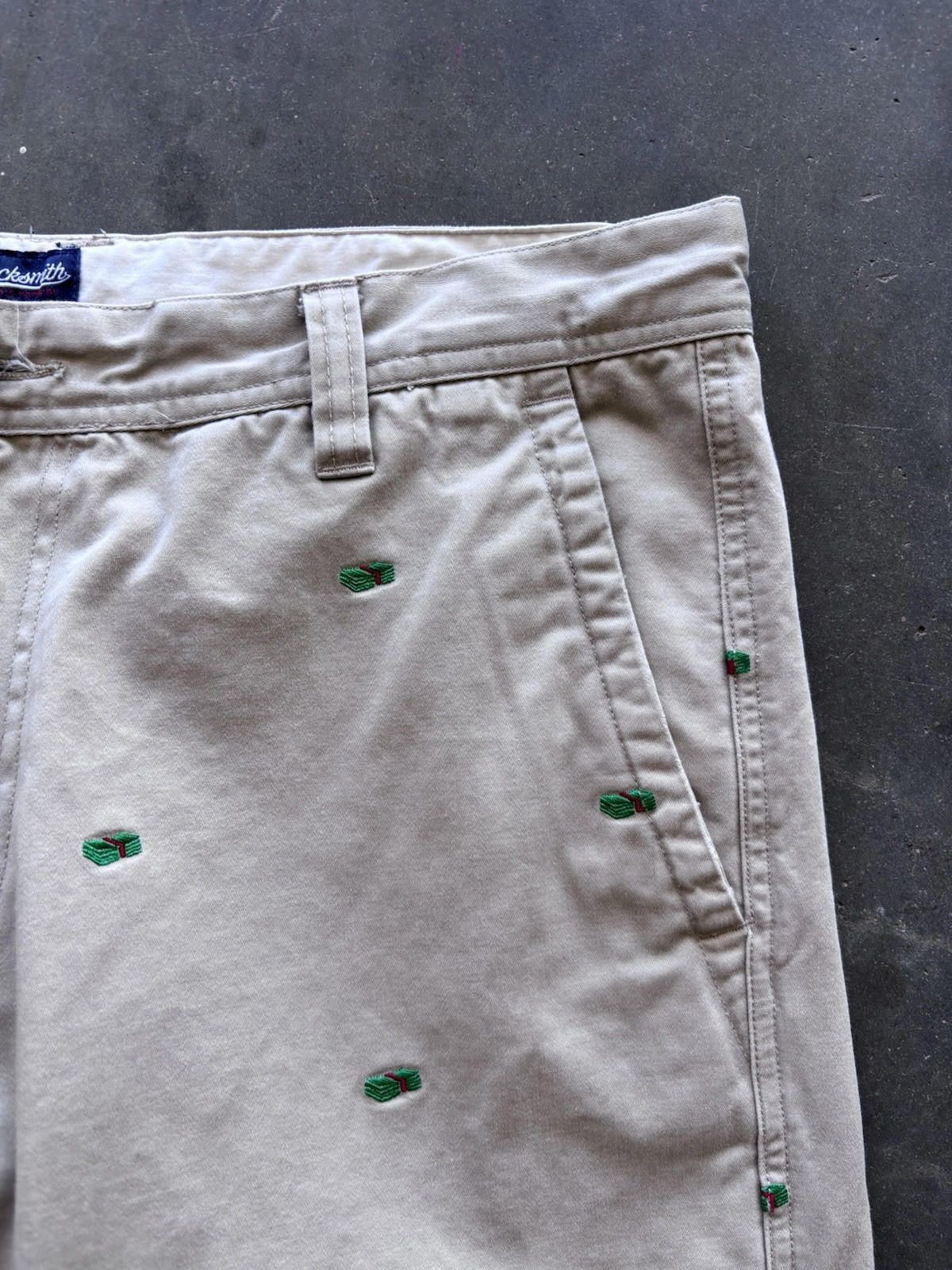 ROCKSMITH Rocksmith Embroidered Stacks Chino Pants Size 34 Size US 34 / EU 50 - 3 Thumbnail