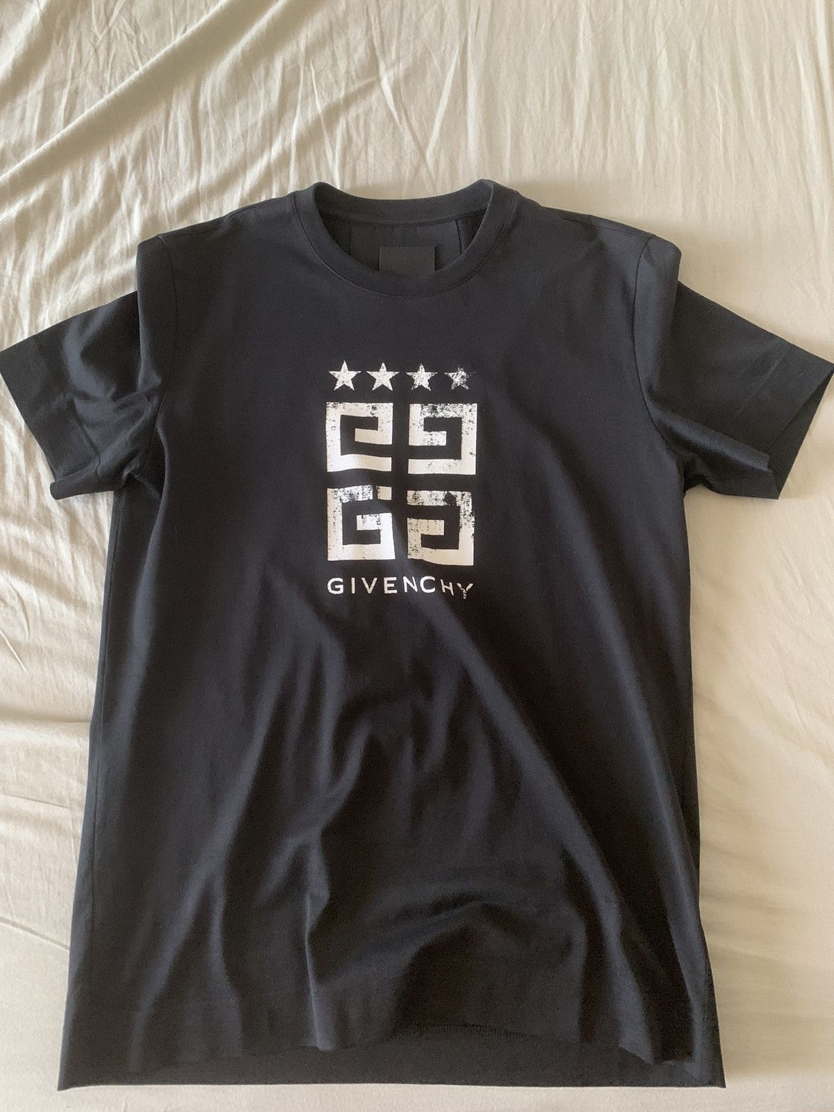 Givenchy Black 4G Star t-shirt | Grailed