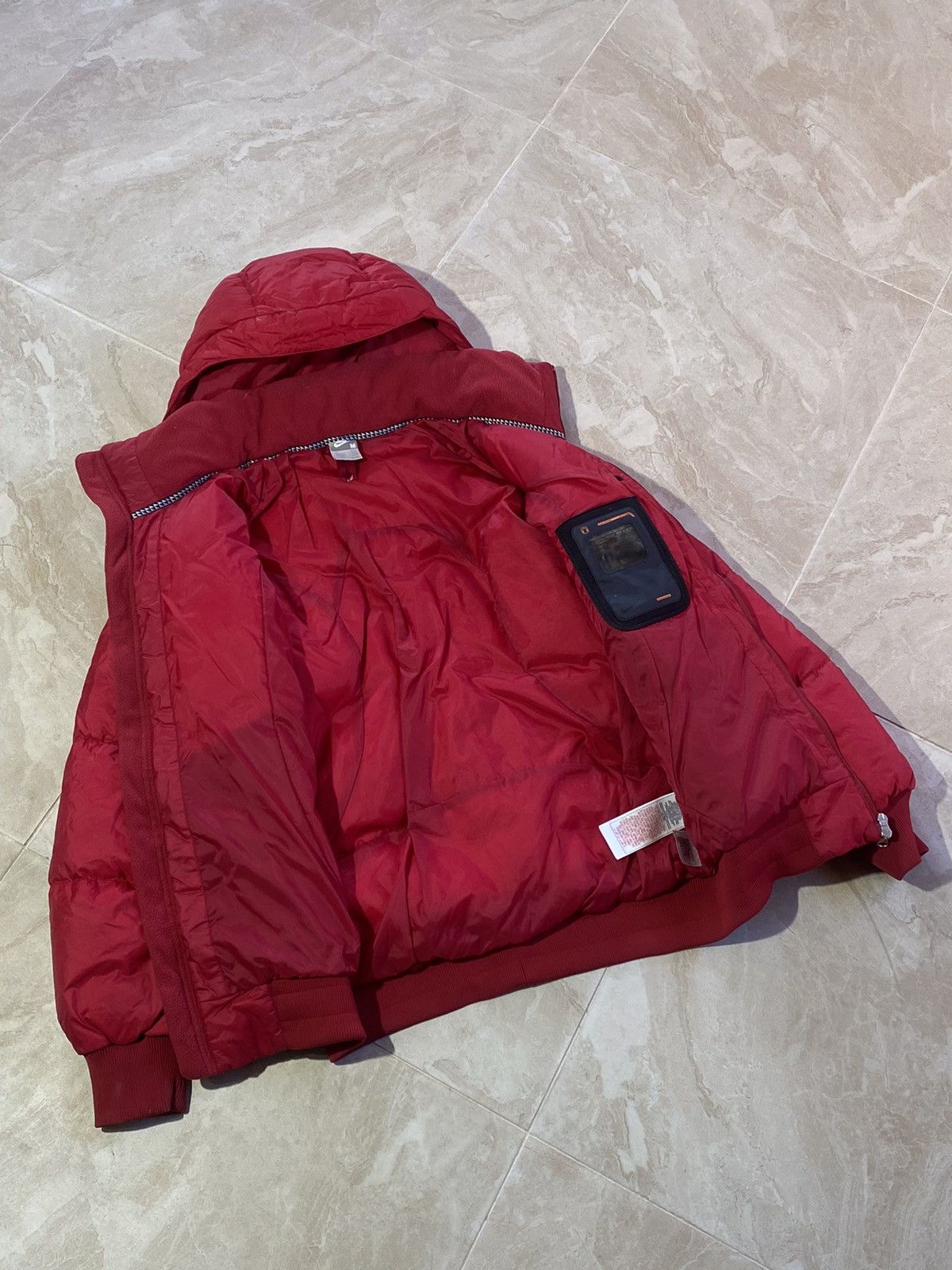 Nike 🔥 Y2K NIKE PUFFER JACKET RED BUBBLE TRAVIS SCOTT VIBES Size US M / EU 48-50 / 2 - 4 Thumbnail