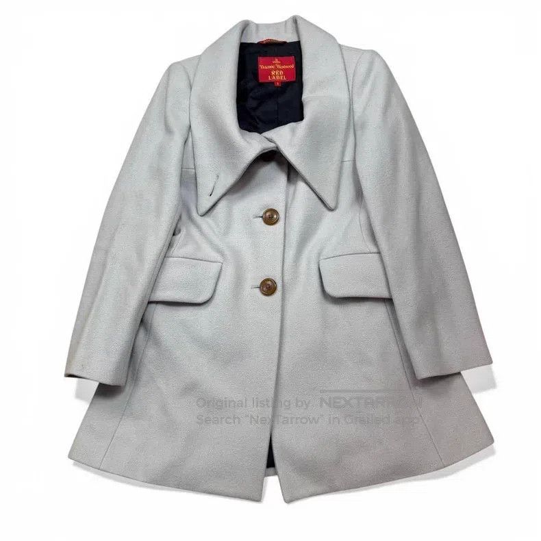 Vivienne Westwood Vivienne Westwood Woolen coat with collar Size L / US 10 / IT 46 - 1 Thumbnail