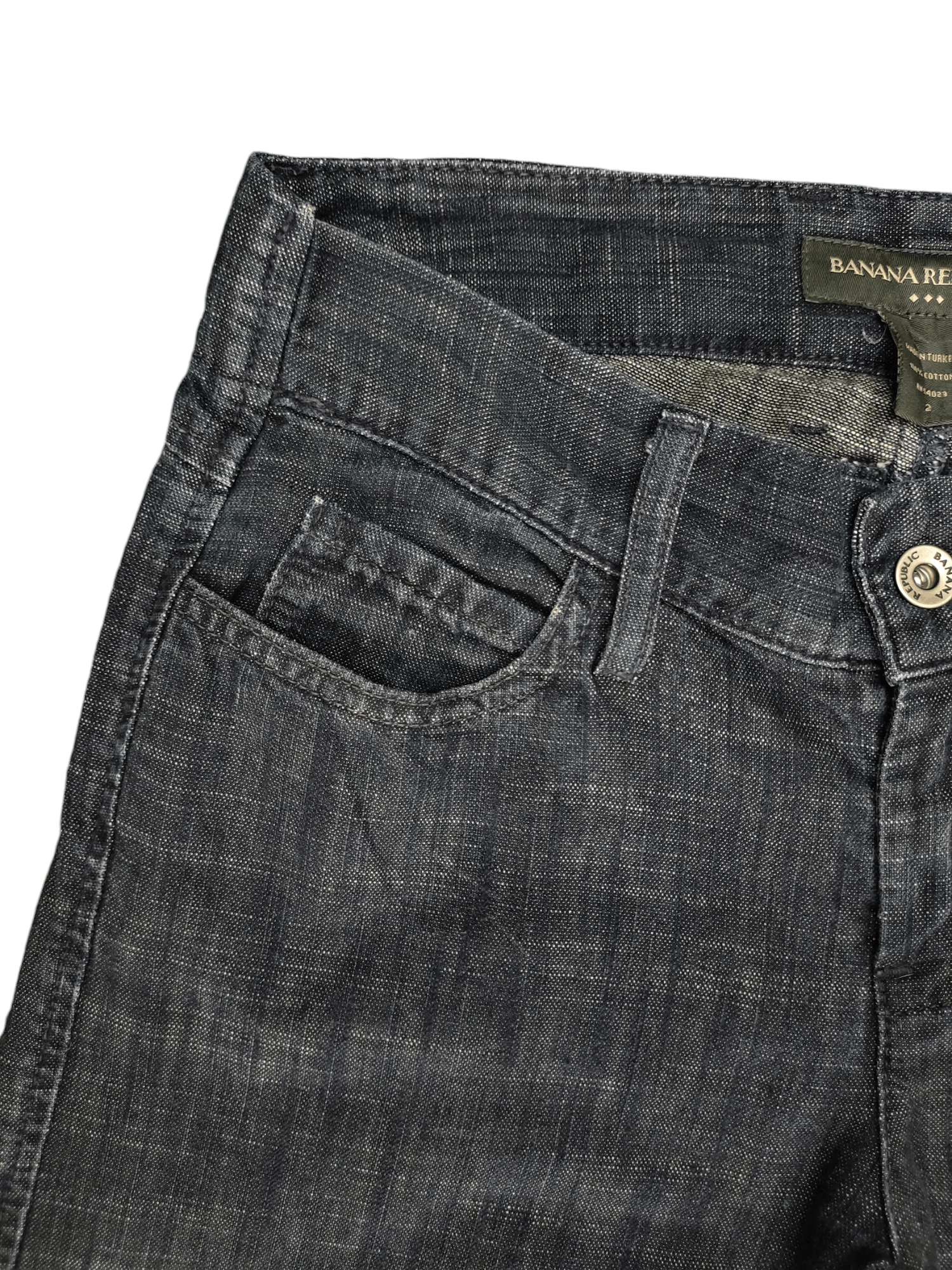 Comme des Garcons × Undercover Loose Jeans Banana Republic Distress Denim Wide Leg Low Rise Size US 29 - 3 Thumbnail