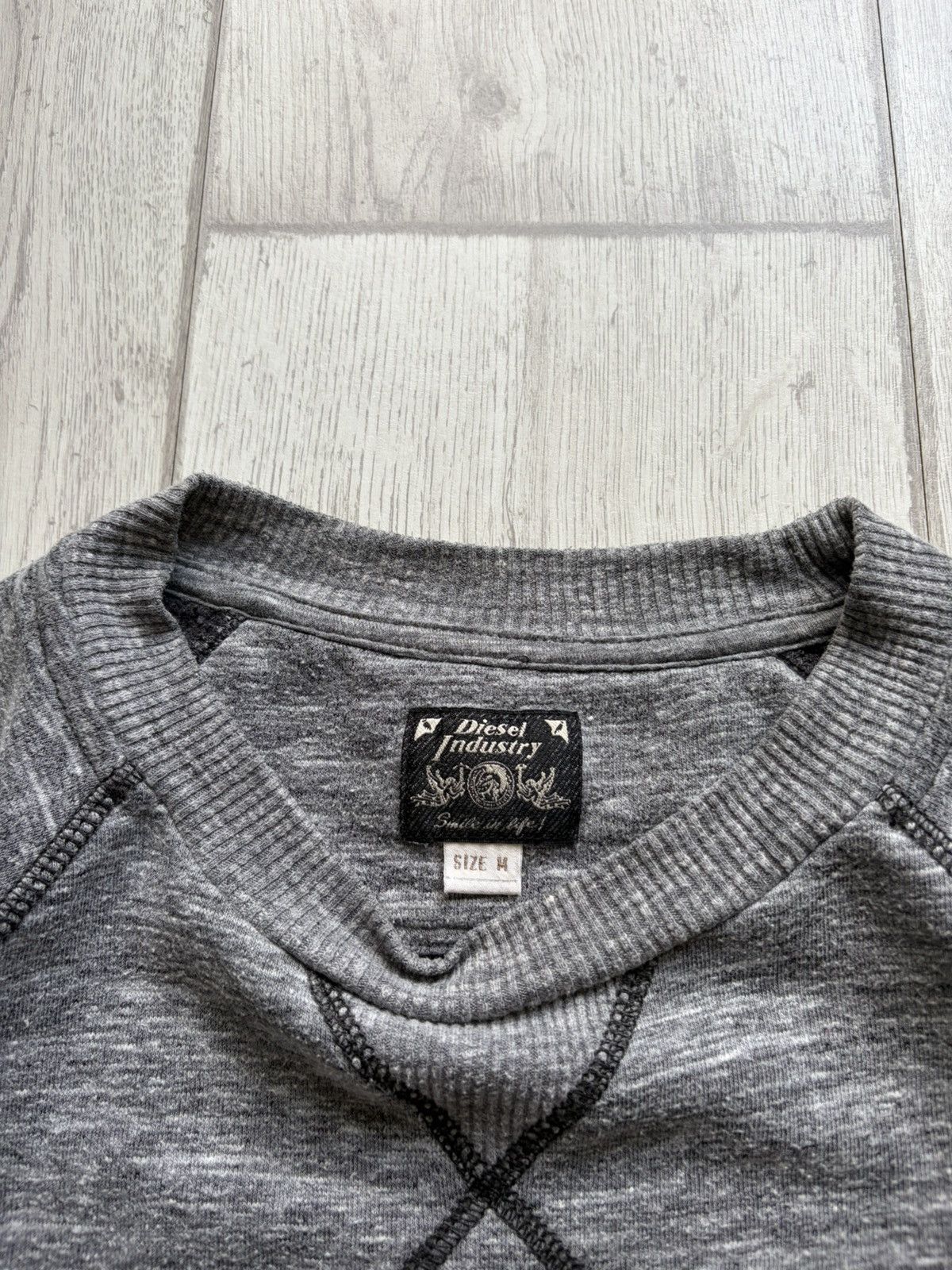 Diesel Y2K Vintage Diesel Sweatshirt Big Logo Pullover Size US M / EU 48-50 / 2 - 3 Thumbnail