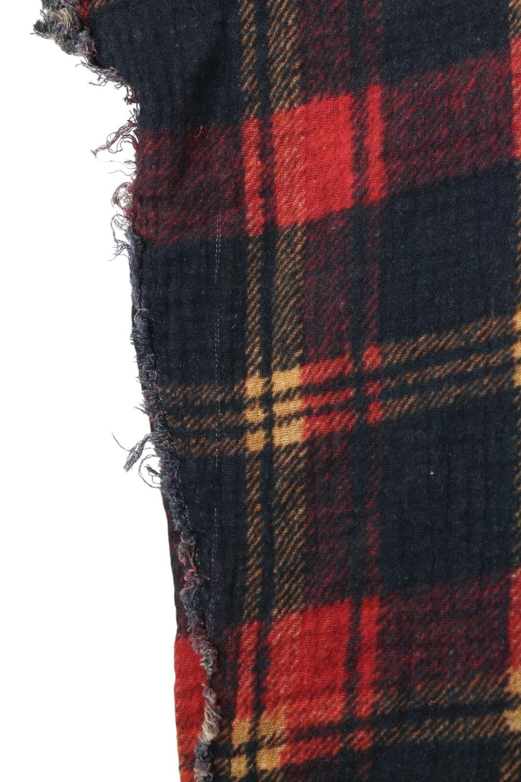 R13 REVERSIBLE DROP NECK S Red Plaid With Leaf Camo 86561 Size S / US 4 / IT 40 - 12 Thumbnail