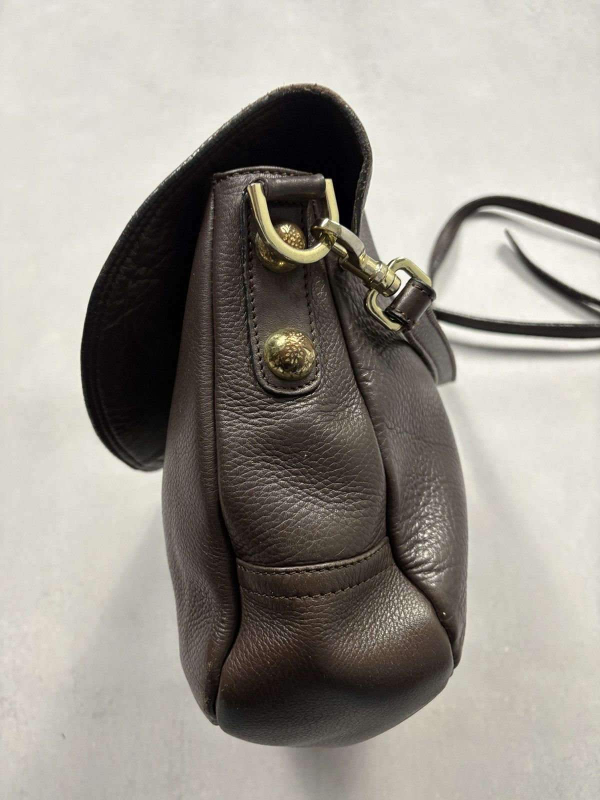 Mulberry Mulberry Brown Leather Crossbody Bag Tree Logo Vintage Size ONE SIZE - 3 Thumbnail