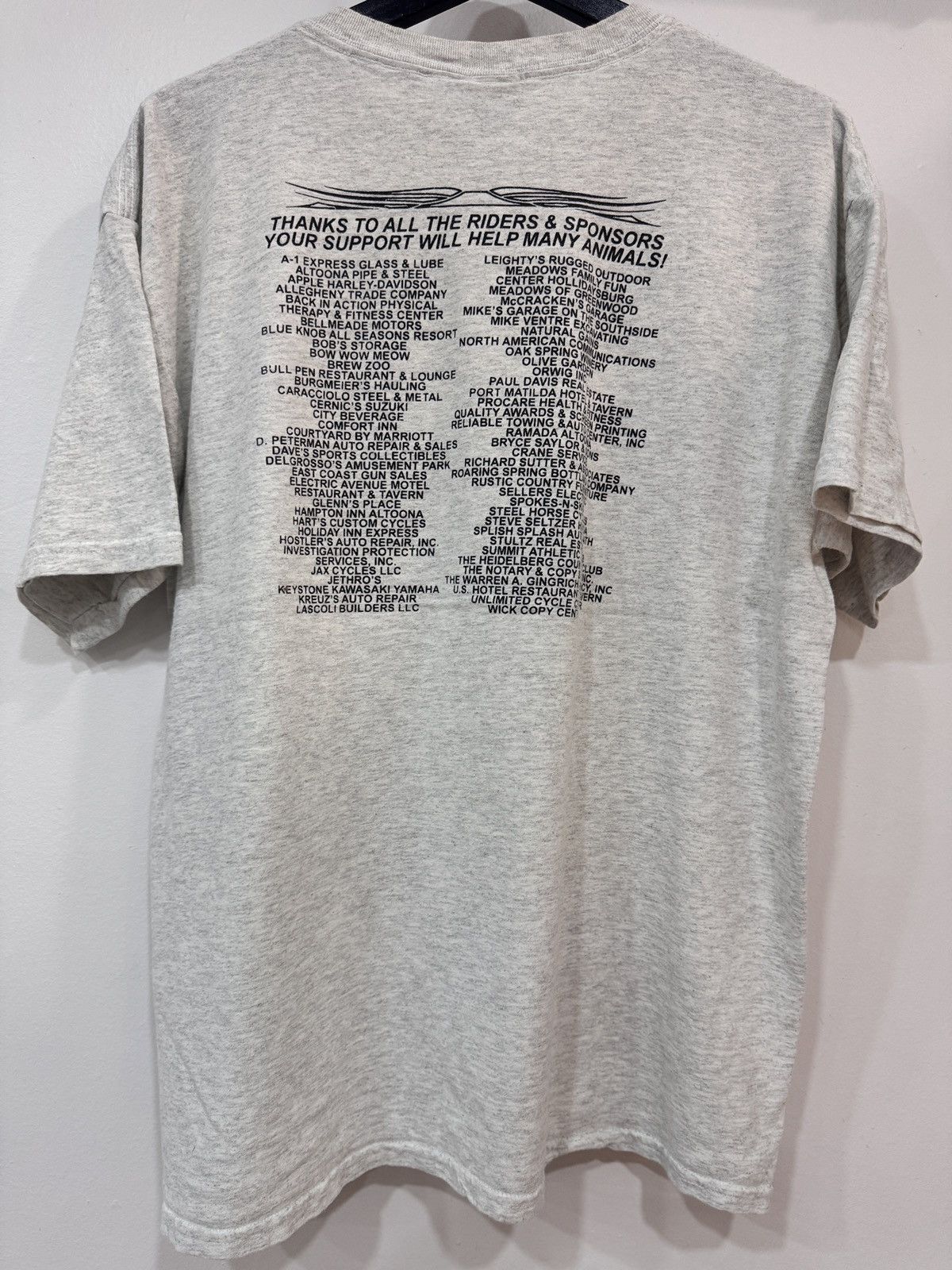 Other Vintage 2008 Bikers for Barkers Motorcycle Rally T-Shirt Size US L / EU 52-54 / 3 - 4 Thumbnail