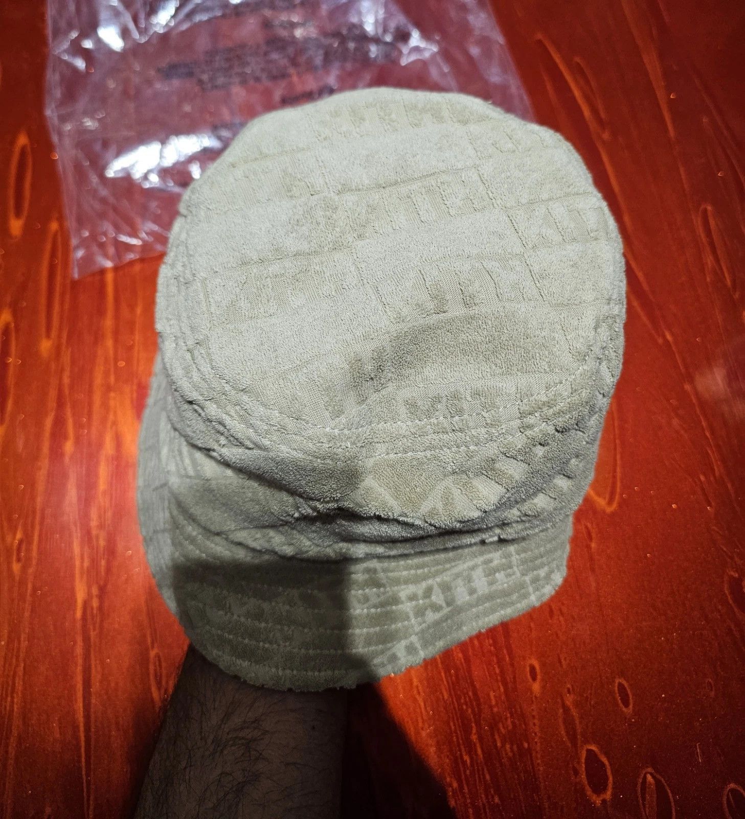 Kith Kith Terry Bucket Hat in Canvas Colorway All Over Jacquard Size ONE SIZE - 4 Thumbnail