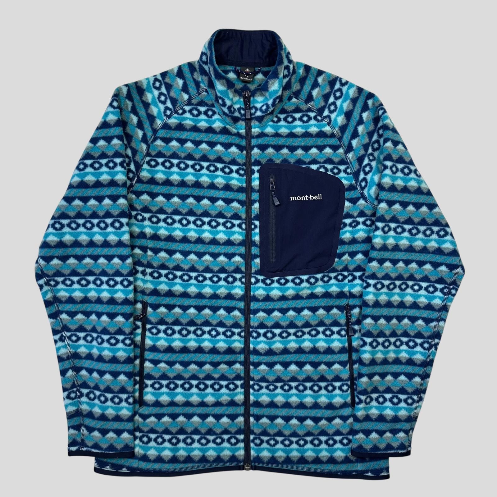 Montbell Montbell 00’s Climaplus Aztec Fleece Jacket - S/M Size ONE SIZE - 1 Thumbnail