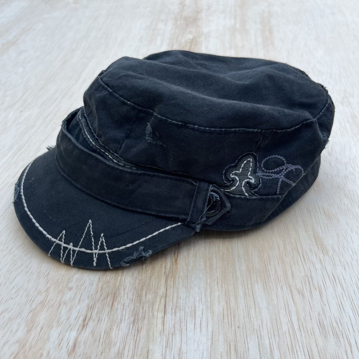 Japanese Brand LAGUNA BEACH JEAN CO Y2K VINTAGE DISTRESSED PATROL HAT Size ONE SIZE - 1 Thumbnail