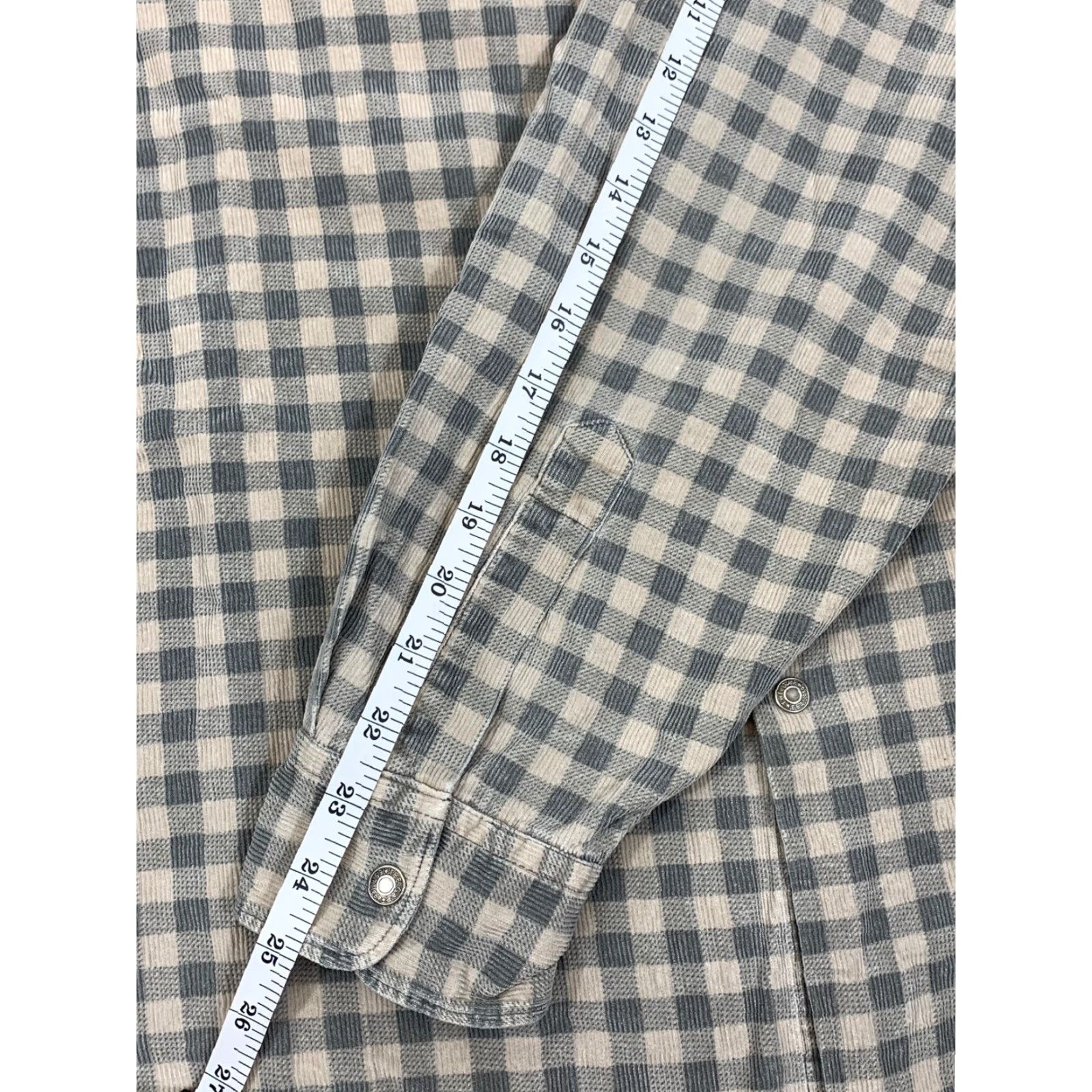 Gap GAP Vintage Men's Long Sleeve Button Down Plaid Checkered Beige Size L Clothing Shirt Casual Mens Size US L / EU 52-54 / 3 - 8 Thumbnail