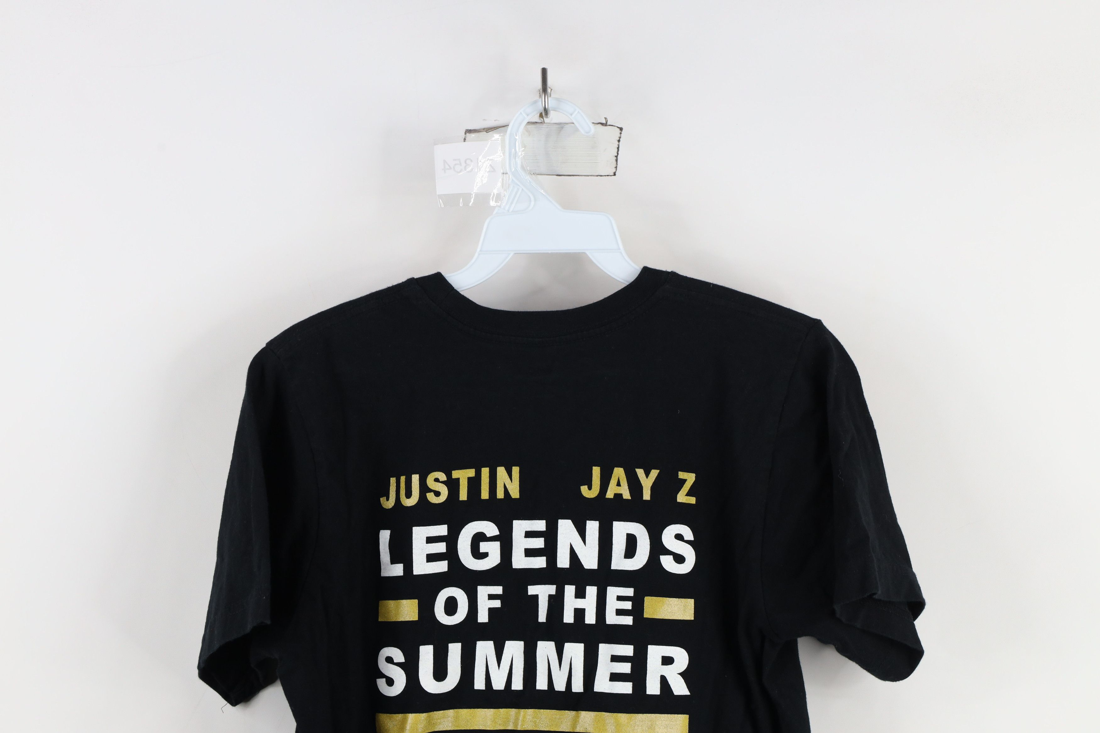 Vintage Y2K Justin Timberlake Jay Z Legends of the Tour T-Shirt Size S / US 4 / IT 40 - 12 Thumbnail
