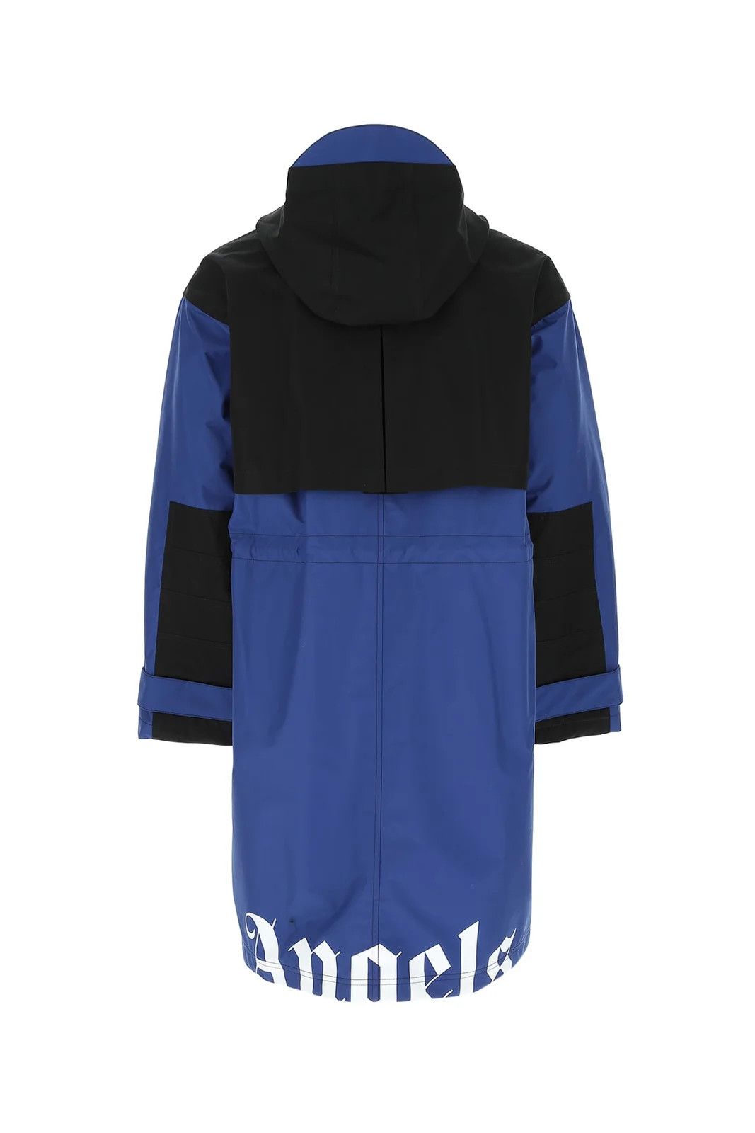 Palm Angels o1y0325 Logo Hooded Full-Length Jacket in Blue/Black Size US S / EU 44-46 / 1 - 2 Thumbnail